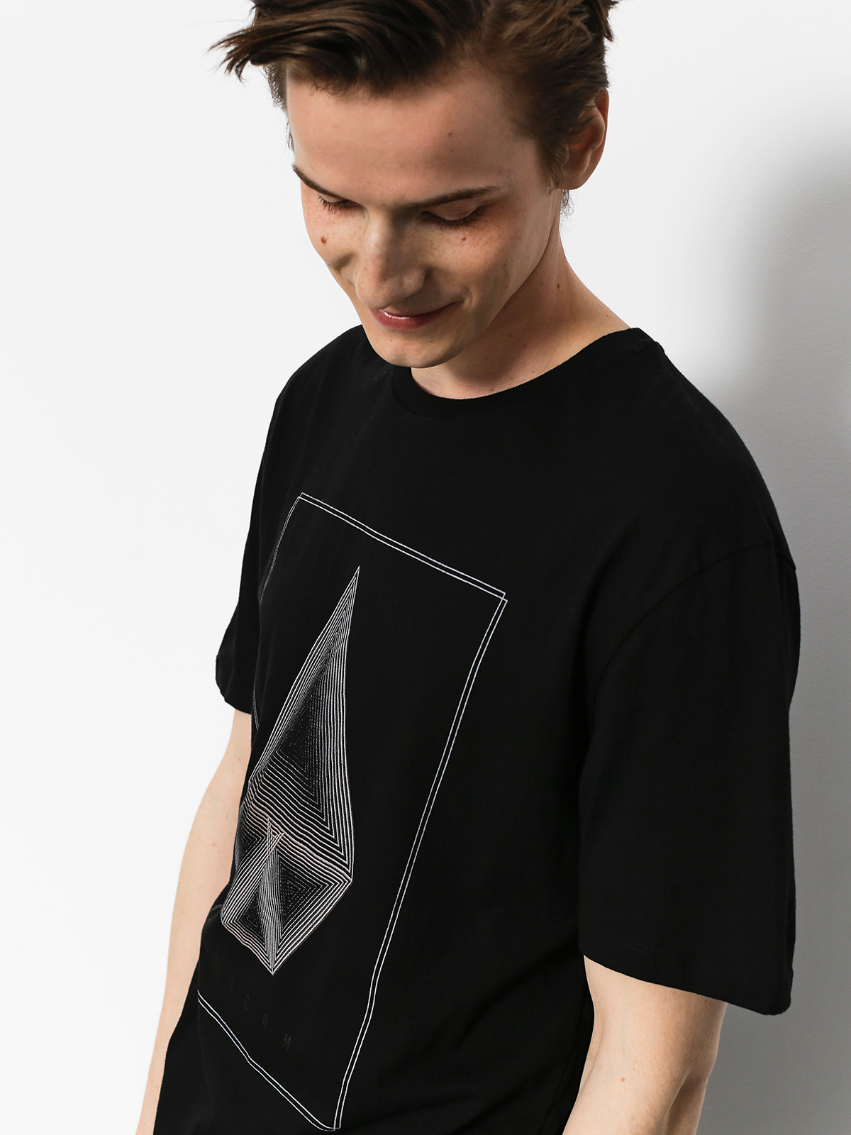Tričko Volcom Concentric Dd (blk)
