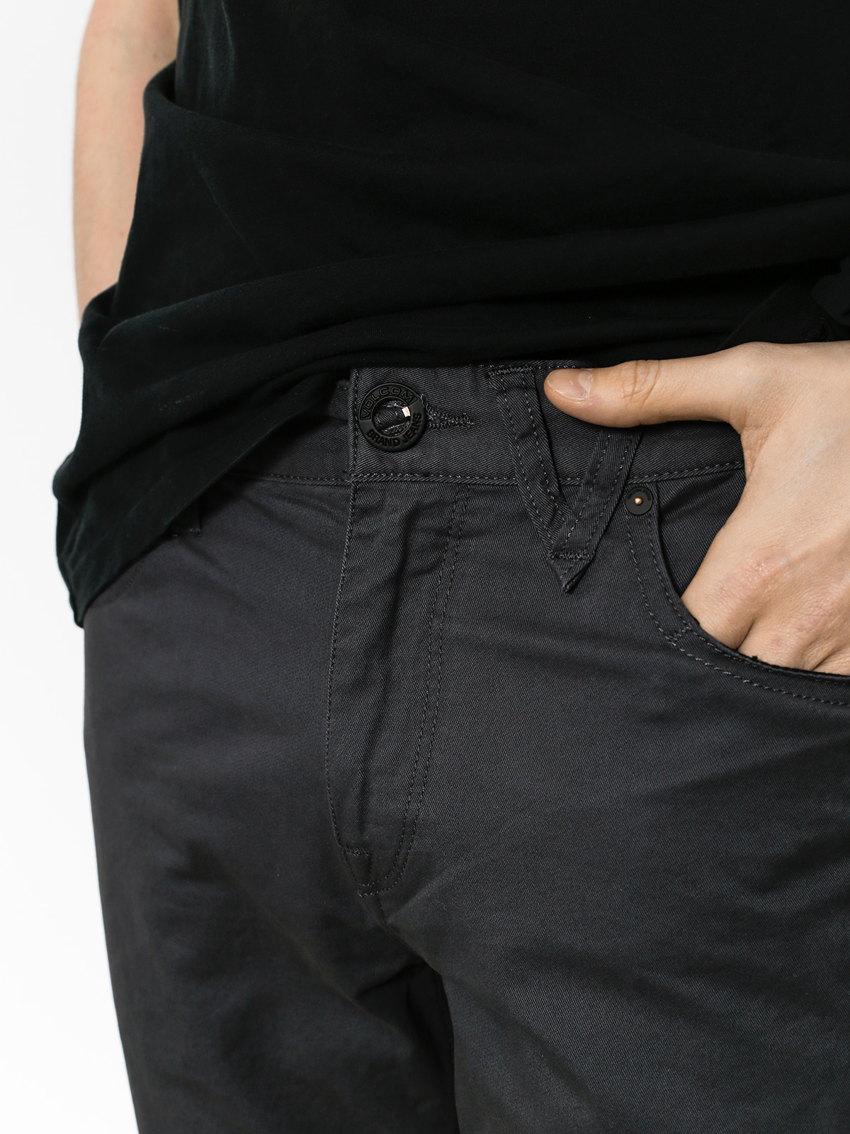 Kraťasy Volcom Solver Lite Twill (led)