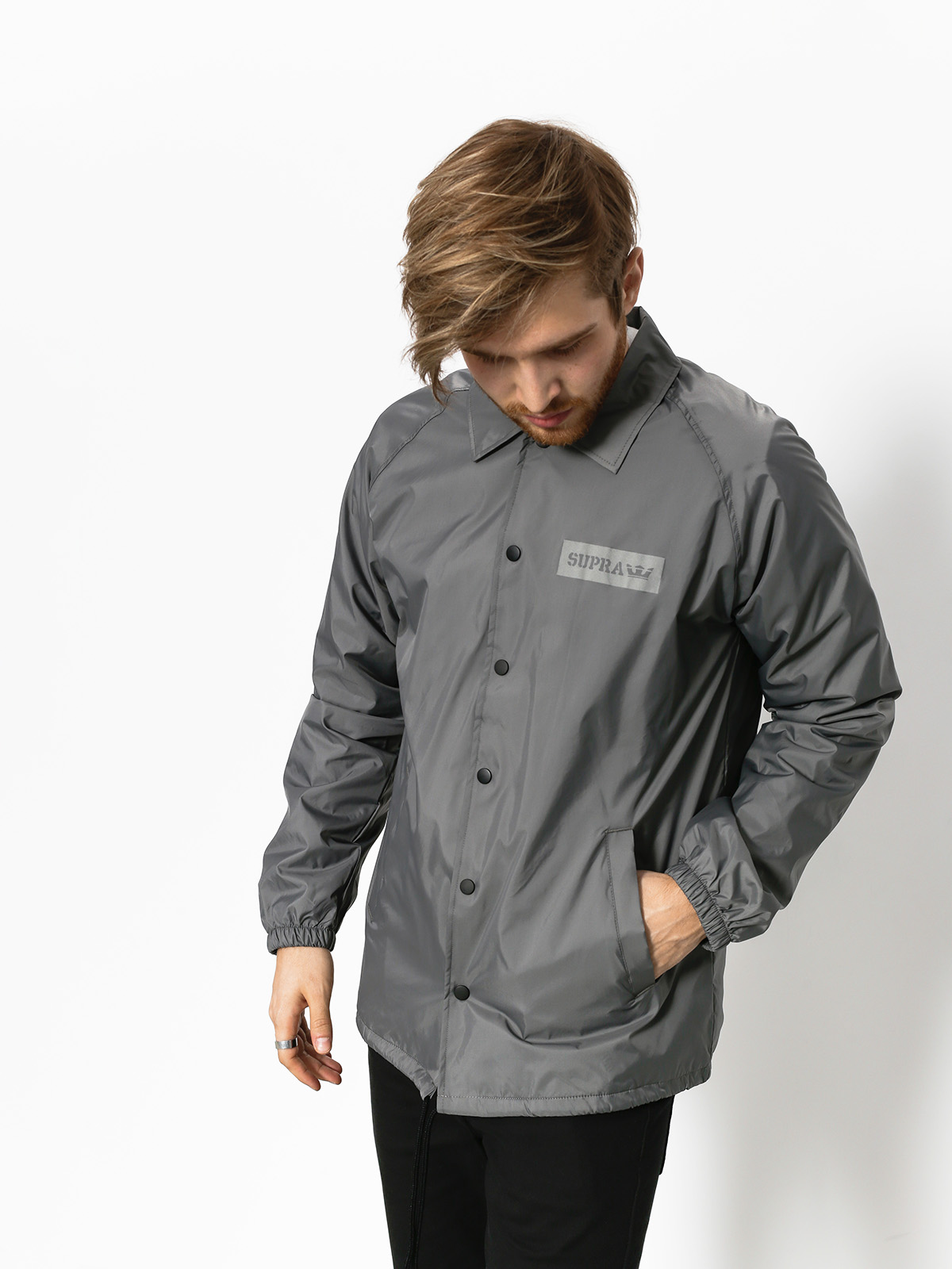 Bunda Supra Box Coaches (light grey)