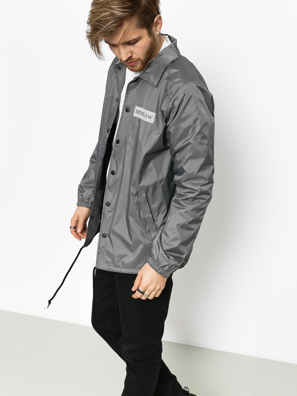 Bunda Supra Box Coaches (light grey)