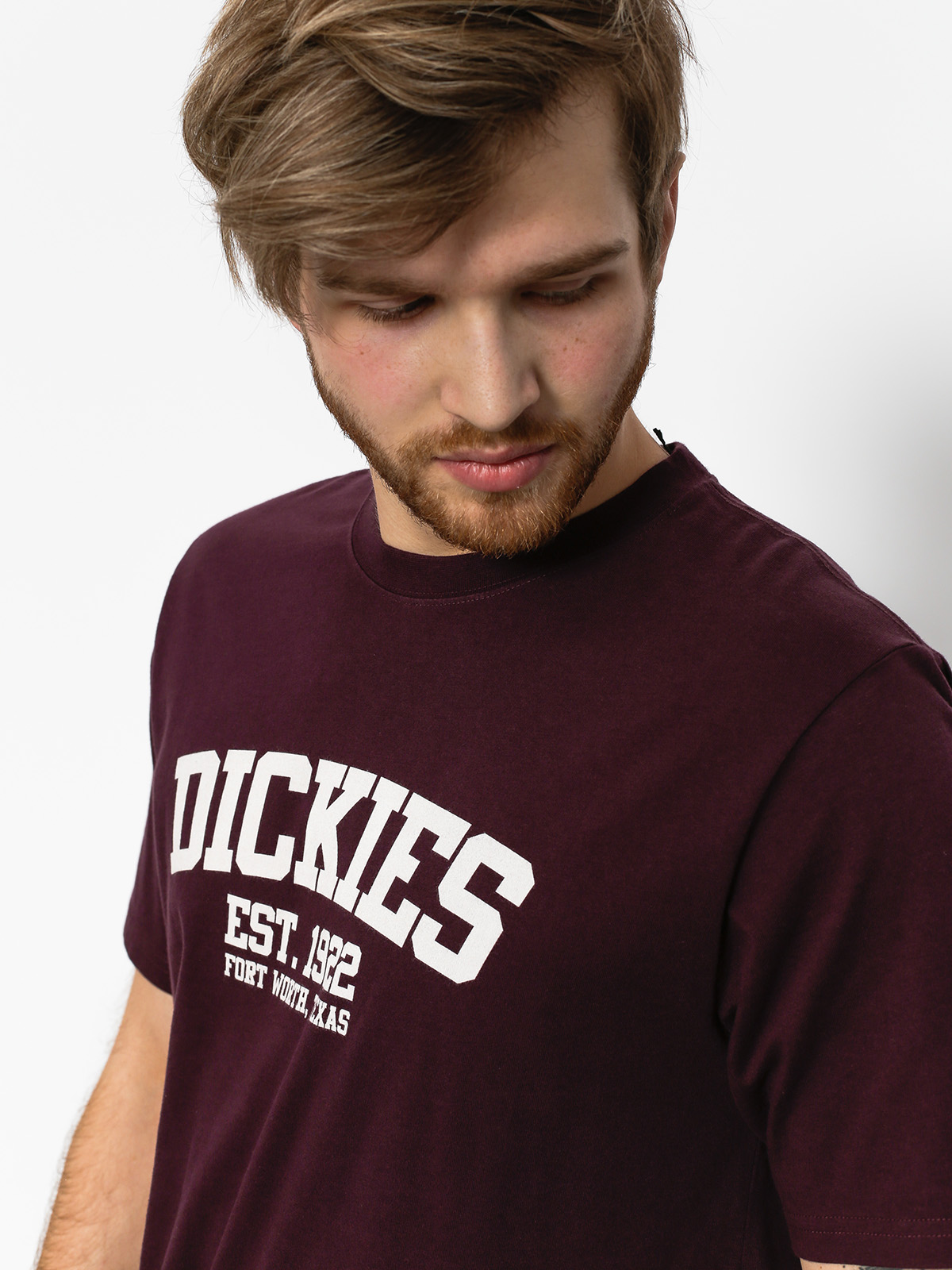 Tričko Dickies Finley (maroon)
