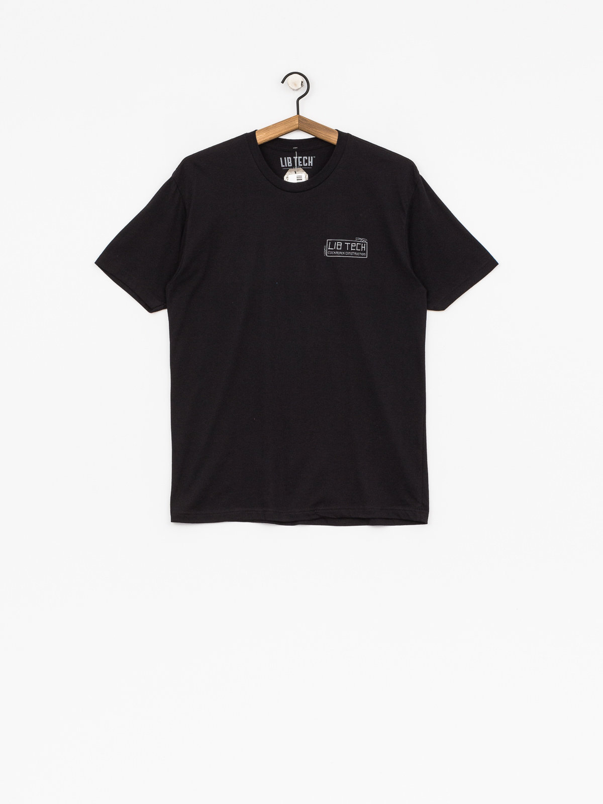 Tričko Lib Tech Cockroach Construction (black)