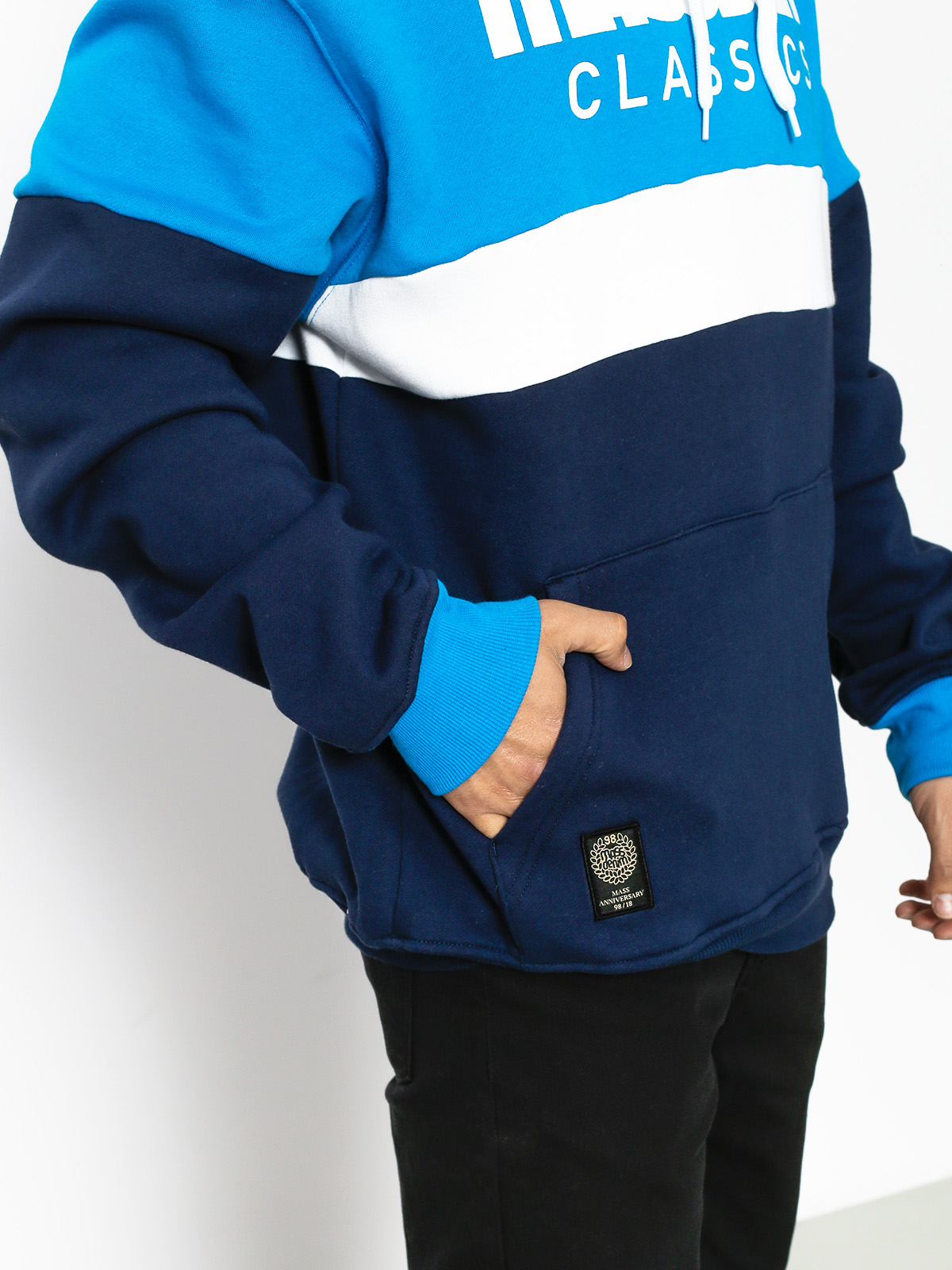 Mikina MassDnm Respect (blue/navy)