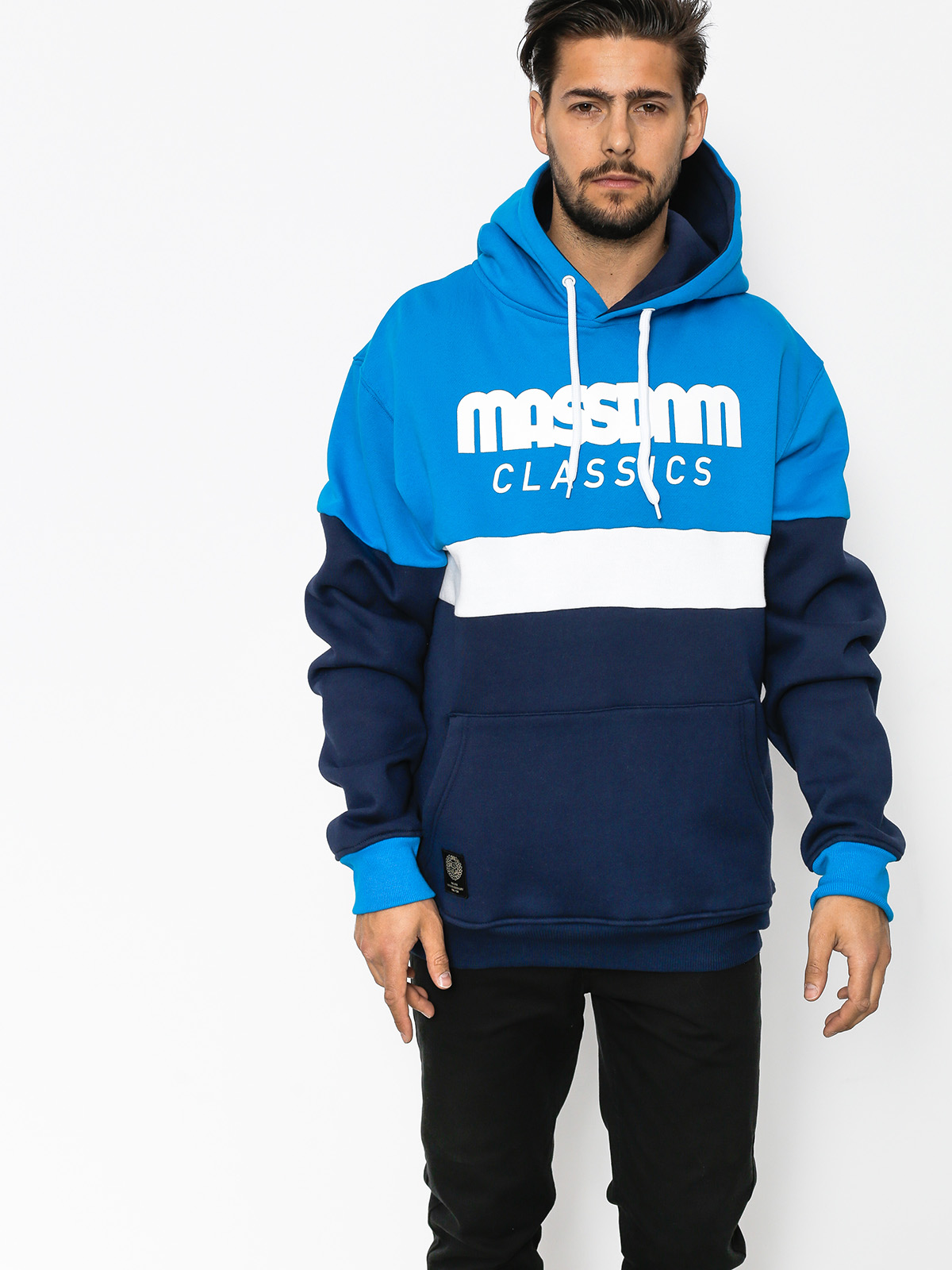 Mikina MassDnm Respect (blue/navy)