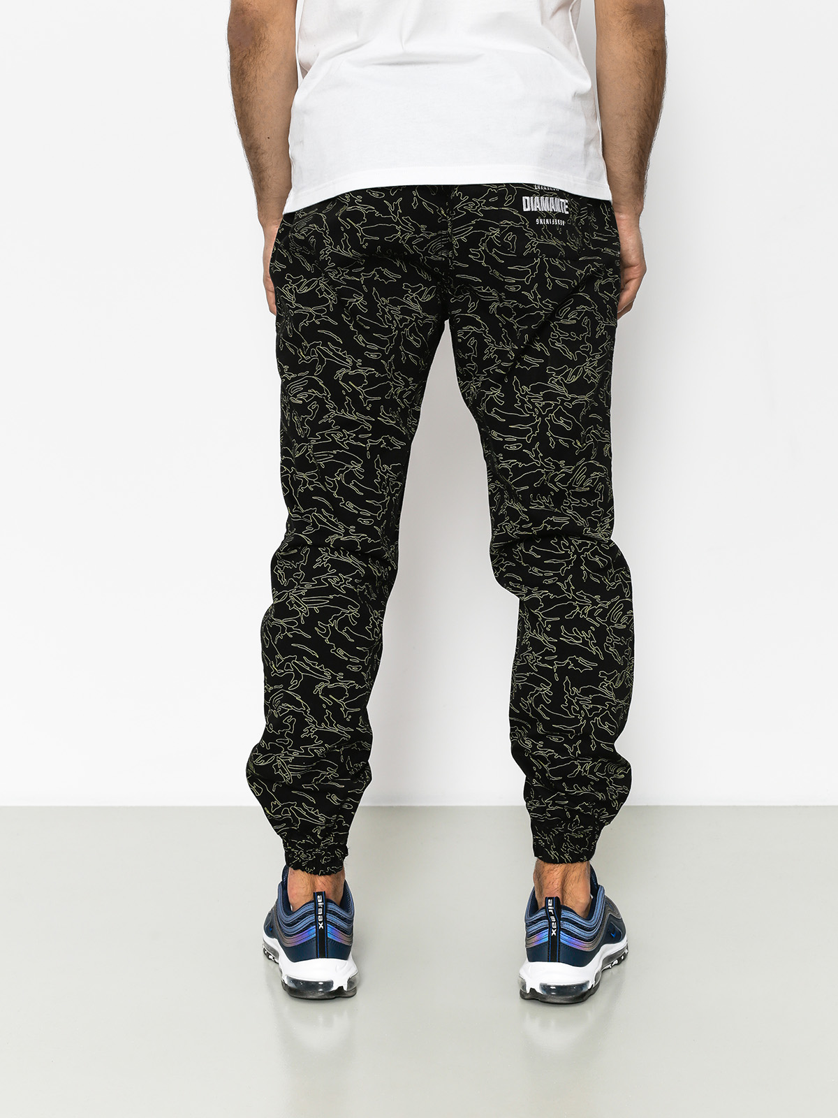 Kalhoty Diamante Wear Flight School Classic Jogger (yellow/camo)