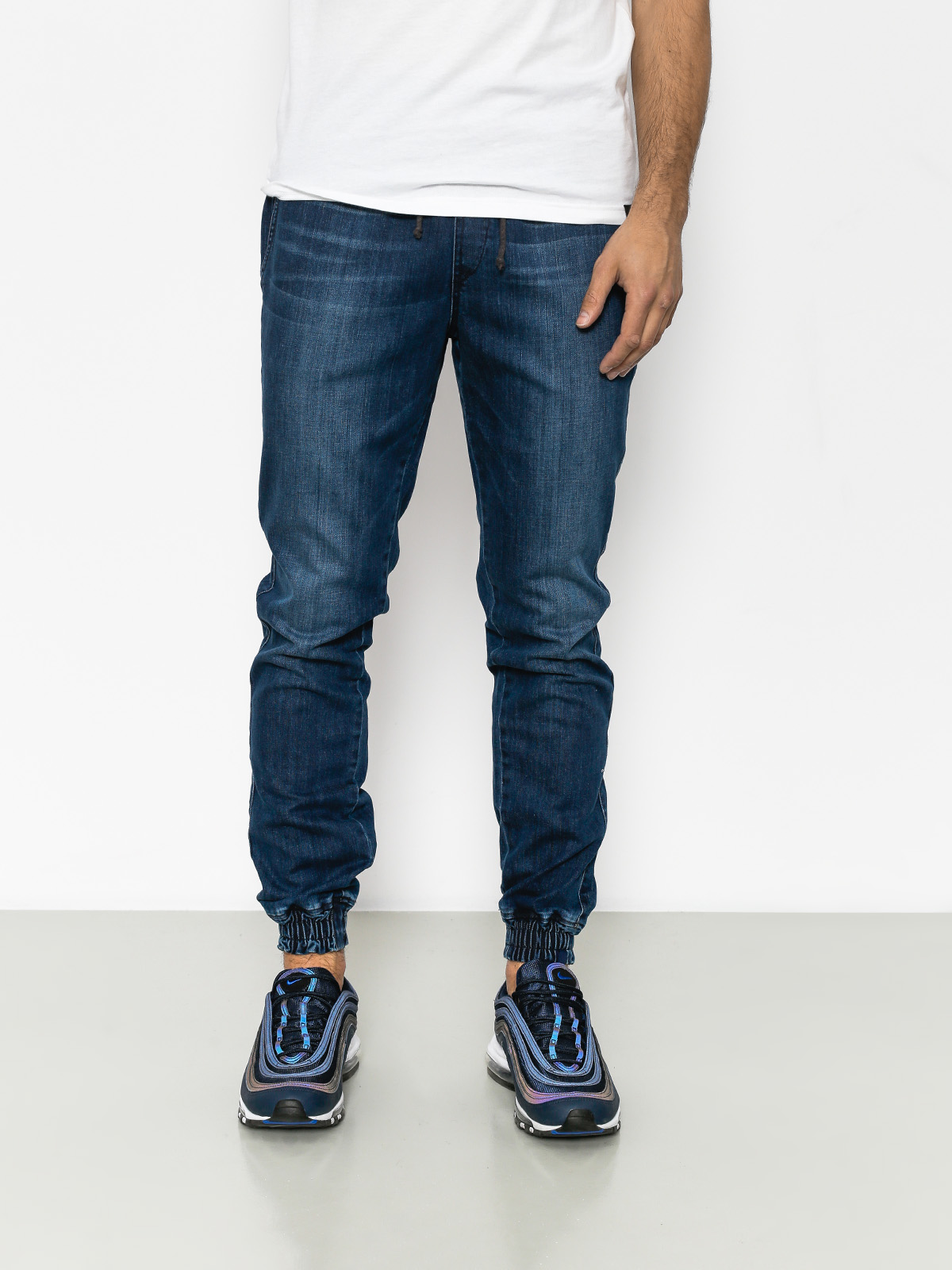Kalhoty Diamante Wear Rm Jeans Jogger (dark jeans)