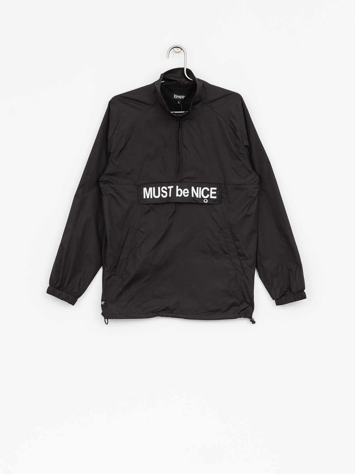 Bunda Ripndip Must Be Nice Half Zip Anorak Black 3m Ink