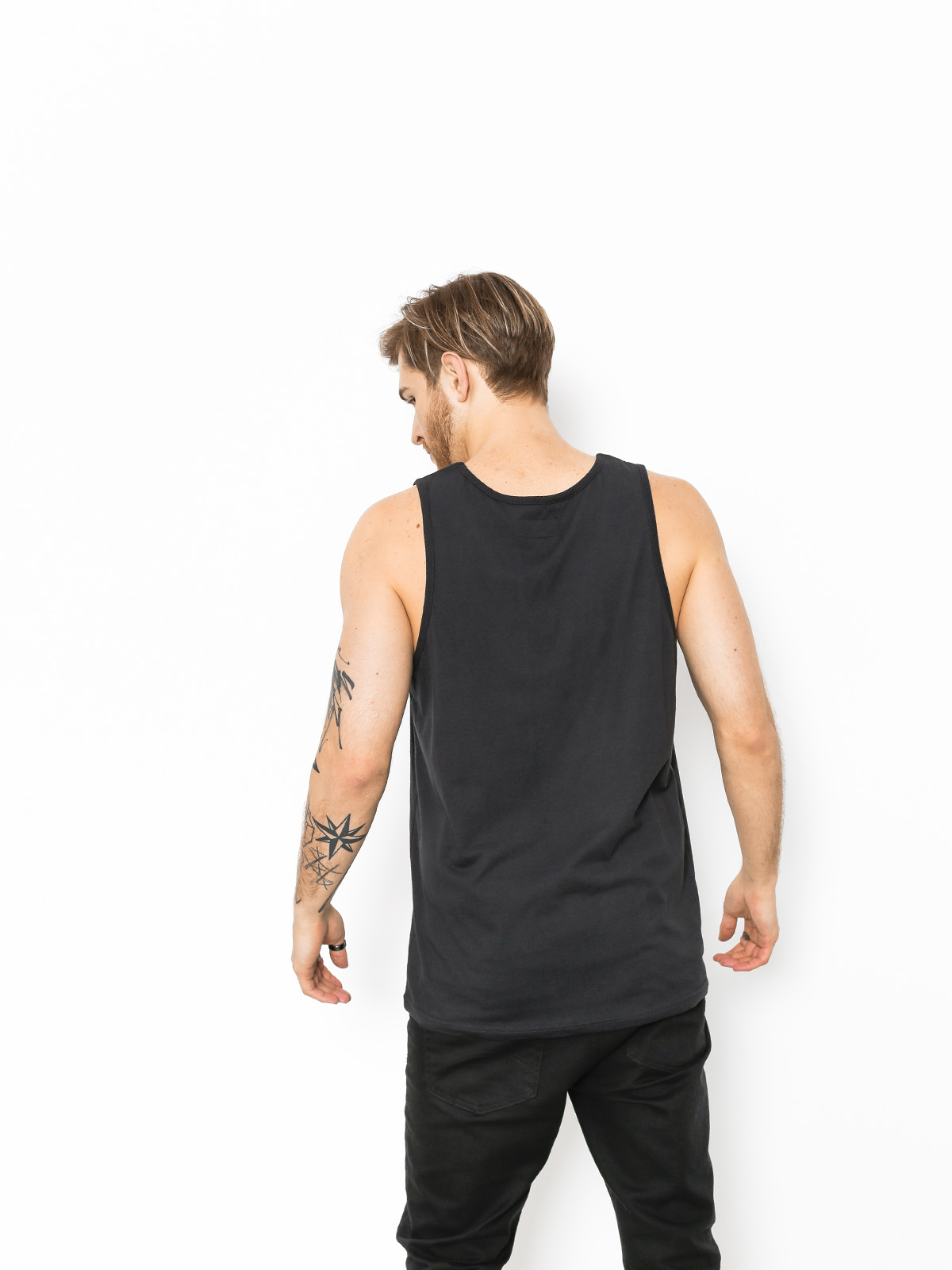 Tričko Brixton Missouri (washed black)