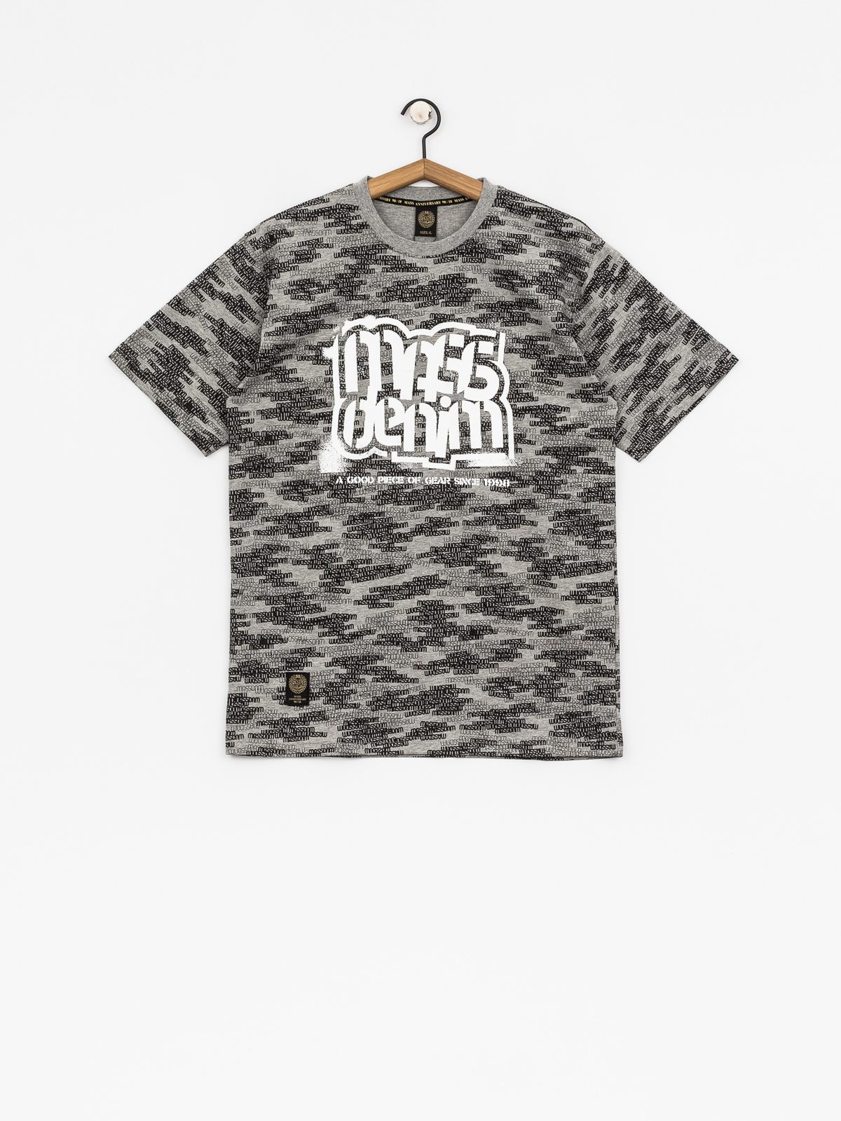 Tričko MassDnm Assassin (light heather grey)