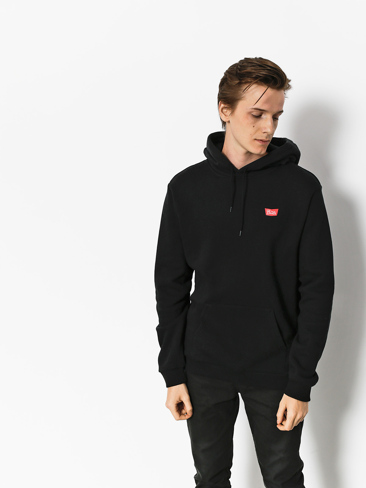 Mikina s kapucí Brixton Stith Wl Intl HD (black)