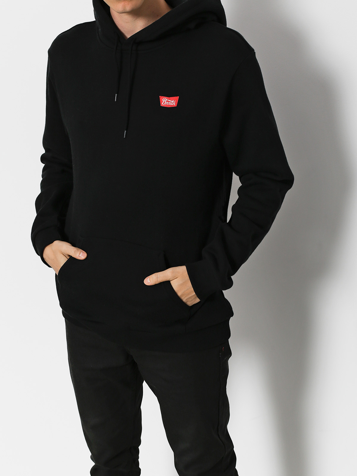 Mikina s kapucí Brixton Stith Wl Intl HD (black)