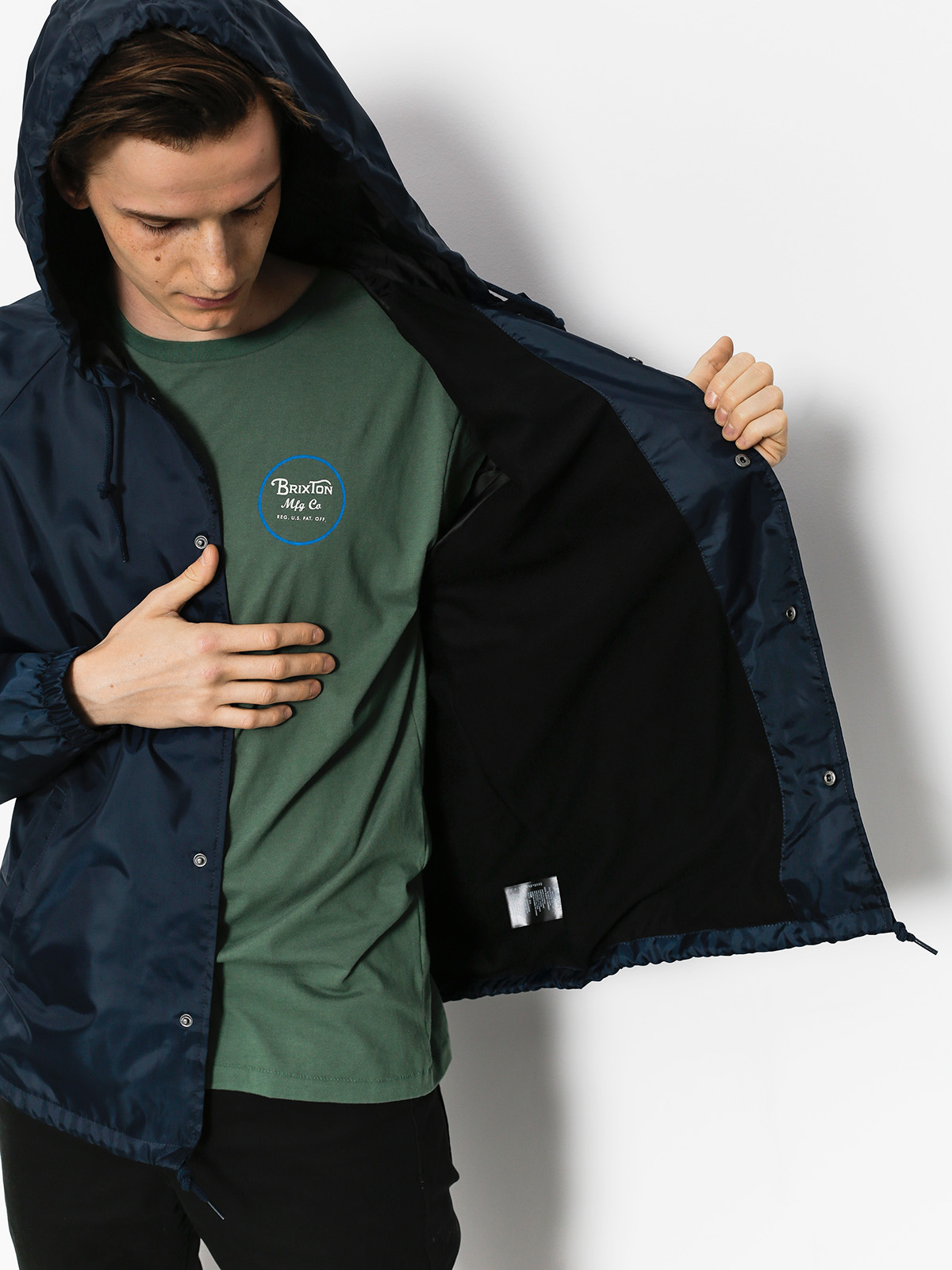 Bunda Brixton Mercury (navy)