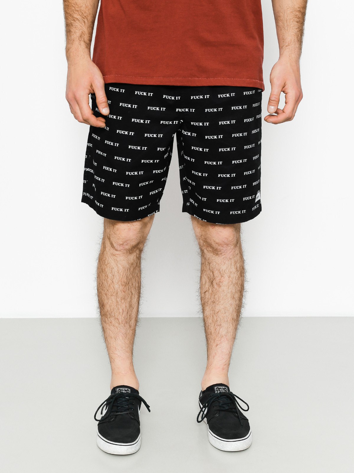 Kraťasy HUF Fuck It Easy (black)