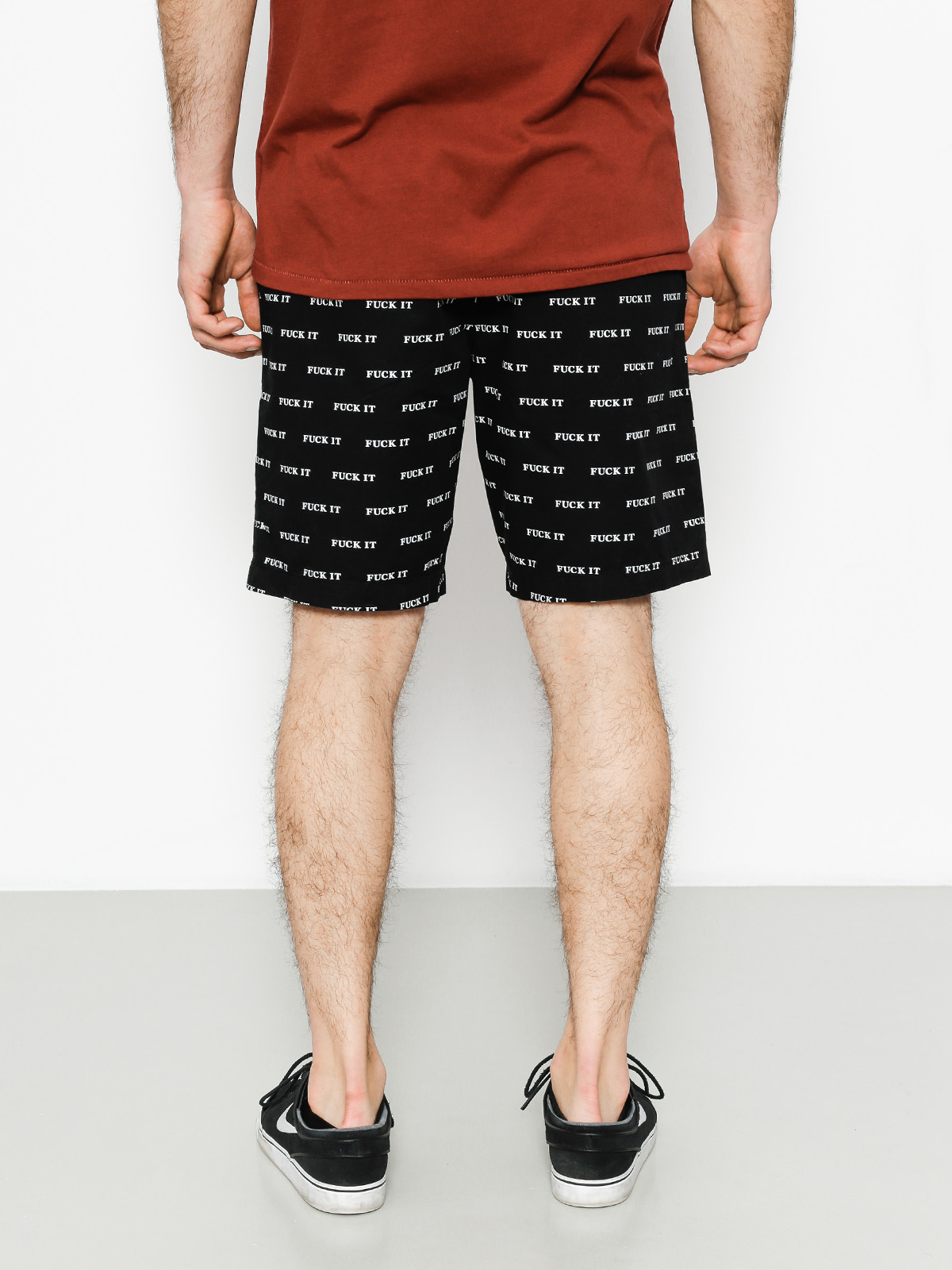 Kraťasy HUF Fuck It Easy (black)