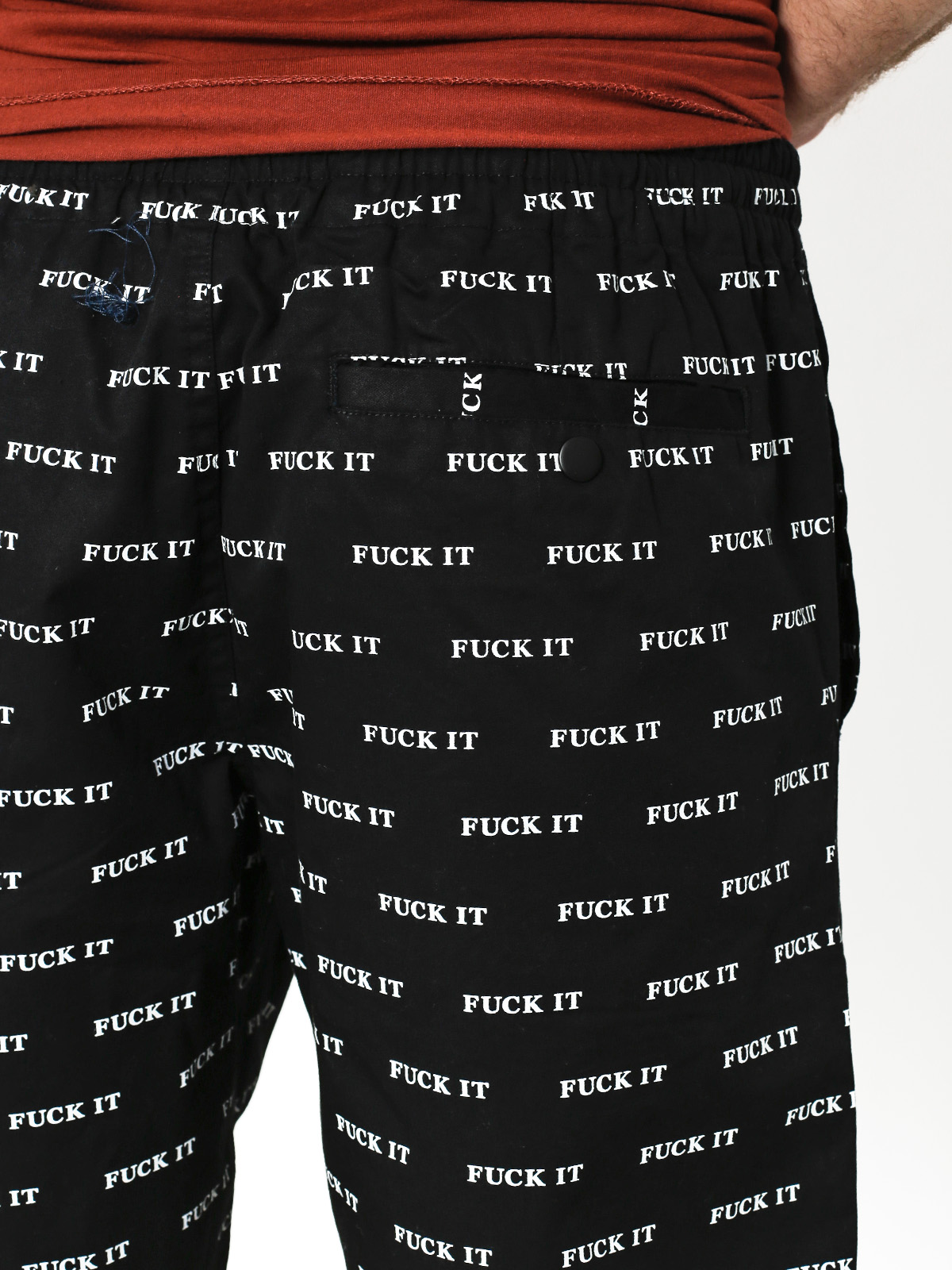 Kraťasy HUF Fuck It Easy (black)