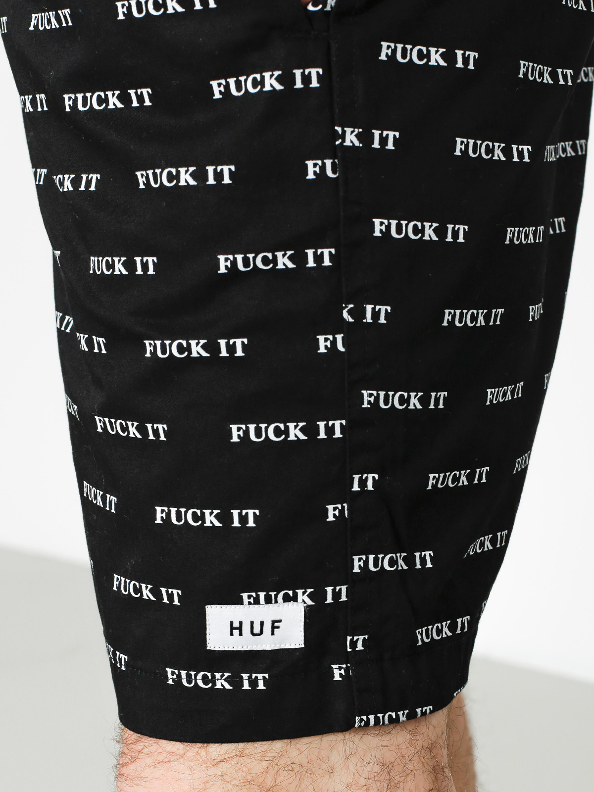 Kraťasy HUF Fuck It Easy (black)