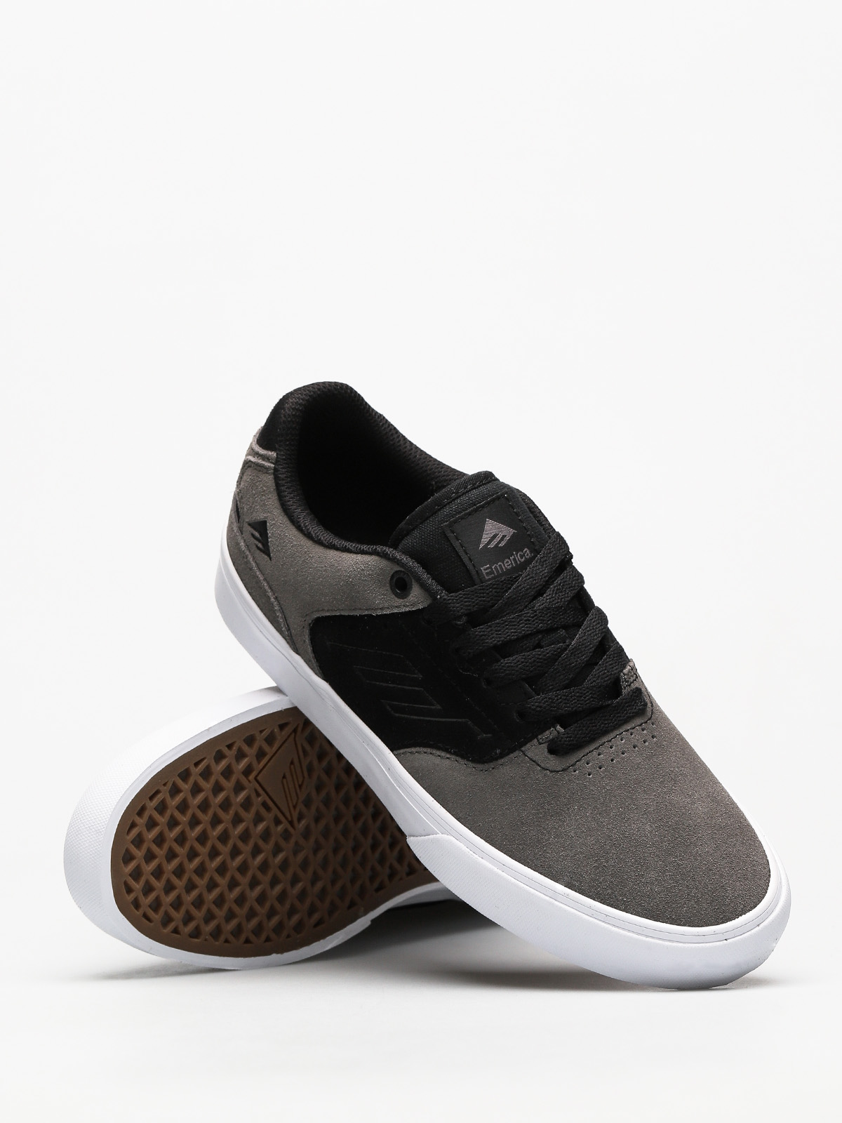 Boty Emerica The Reynolds Low Vulc (grey/black/white)