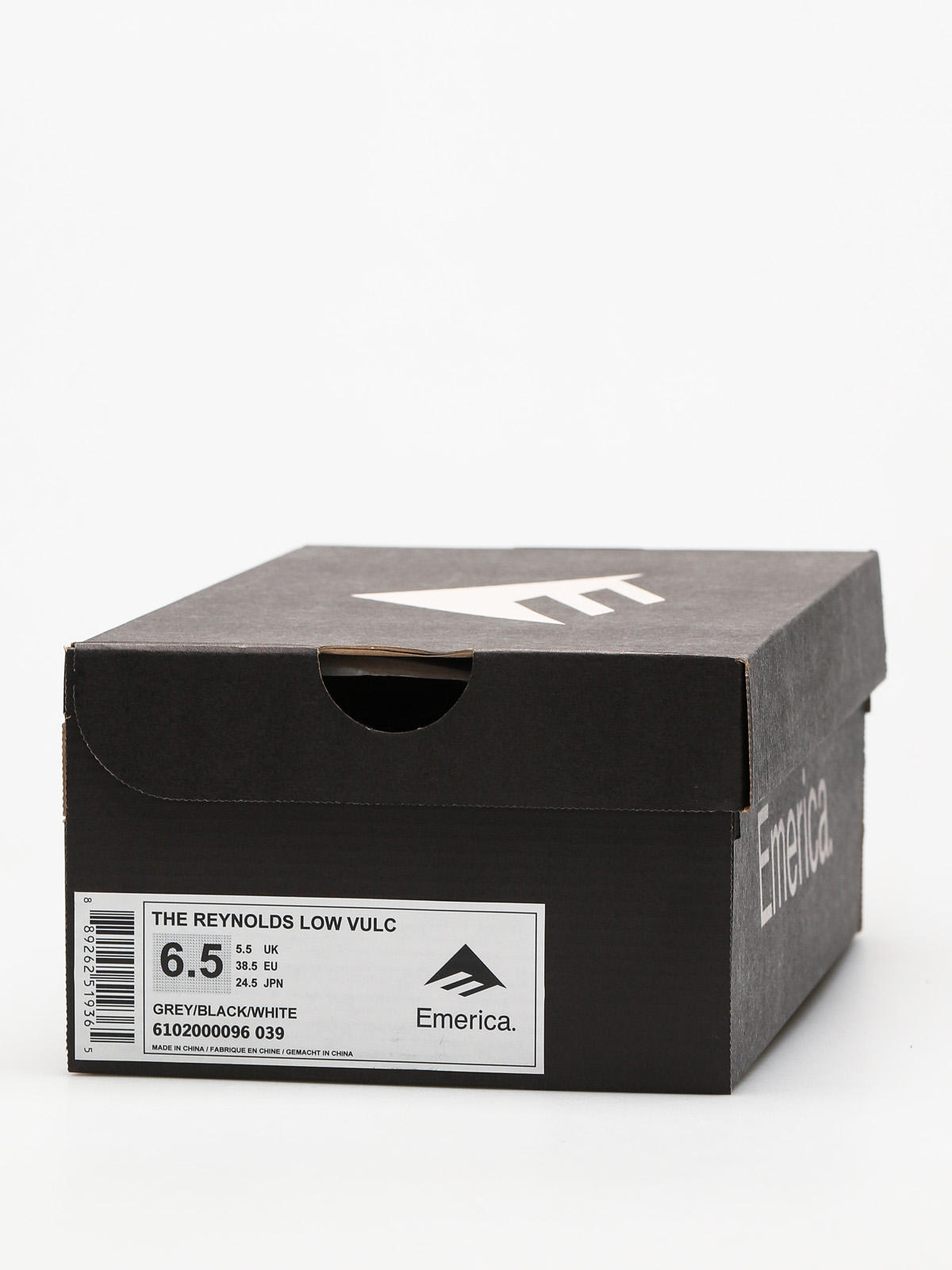 Boty Emerica The Reynolds Low Vulc (grey/black/white)