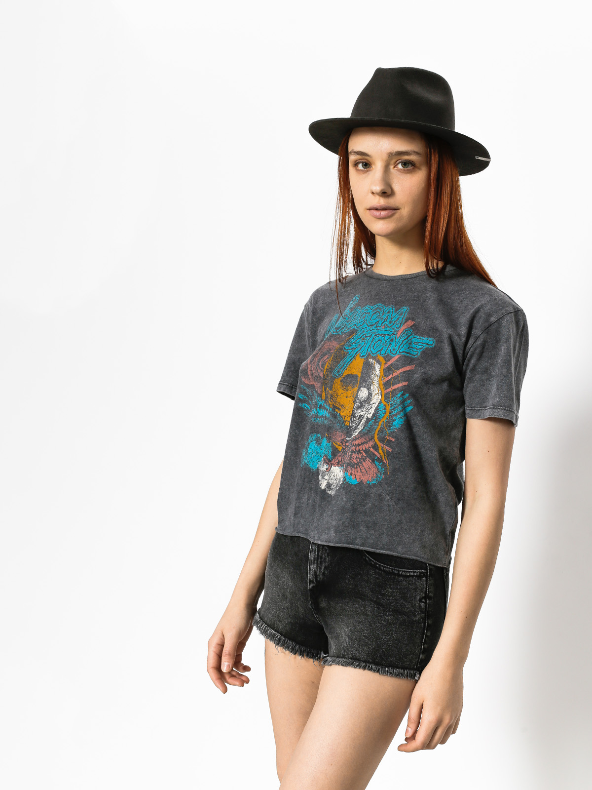 Tričko Volcom Main Stage Wmn (blk)