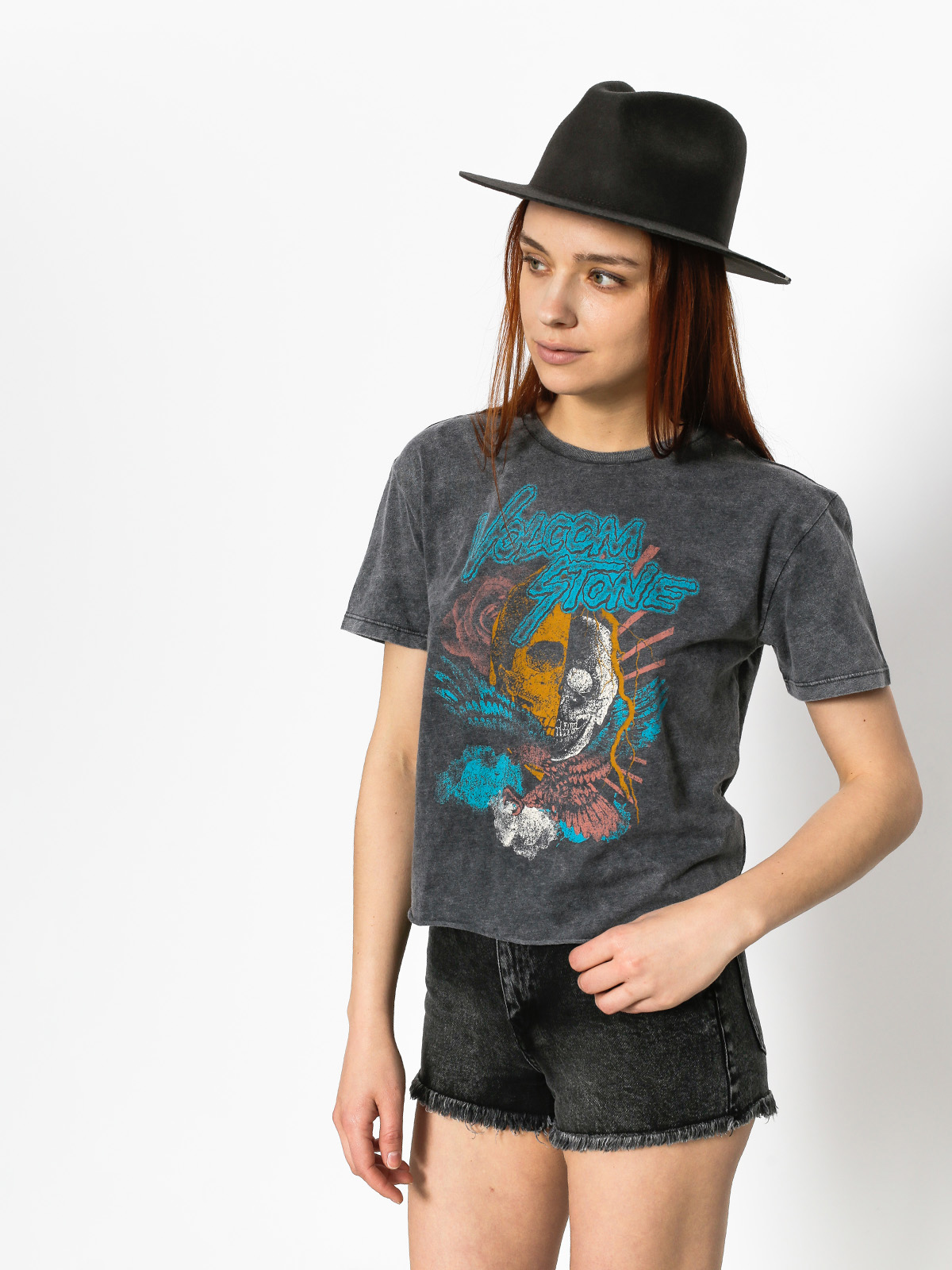 Tričko Volcom Main Stage Wmn (blk)