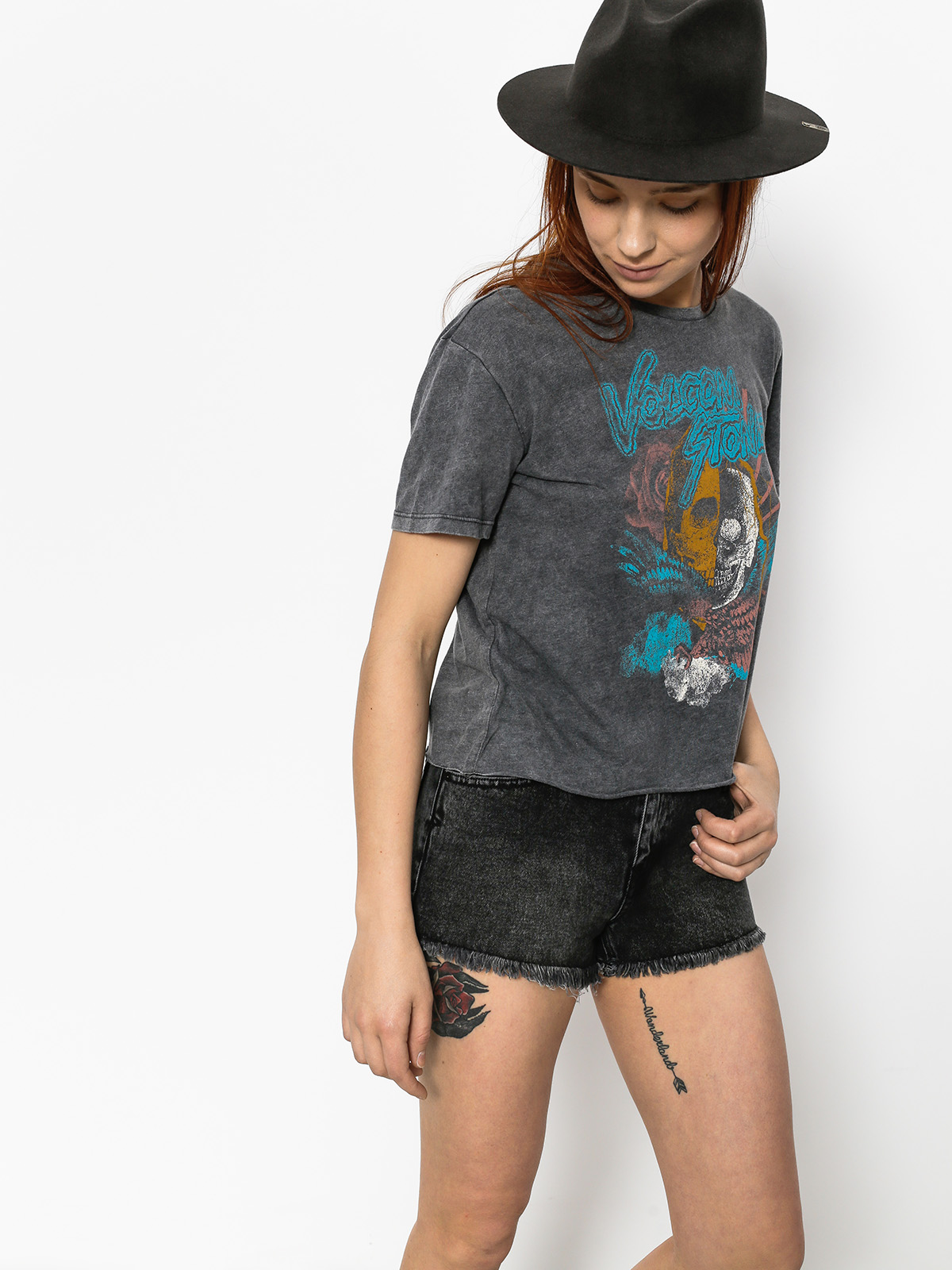 Tričko Volcom Main Stage Wmn (blk)