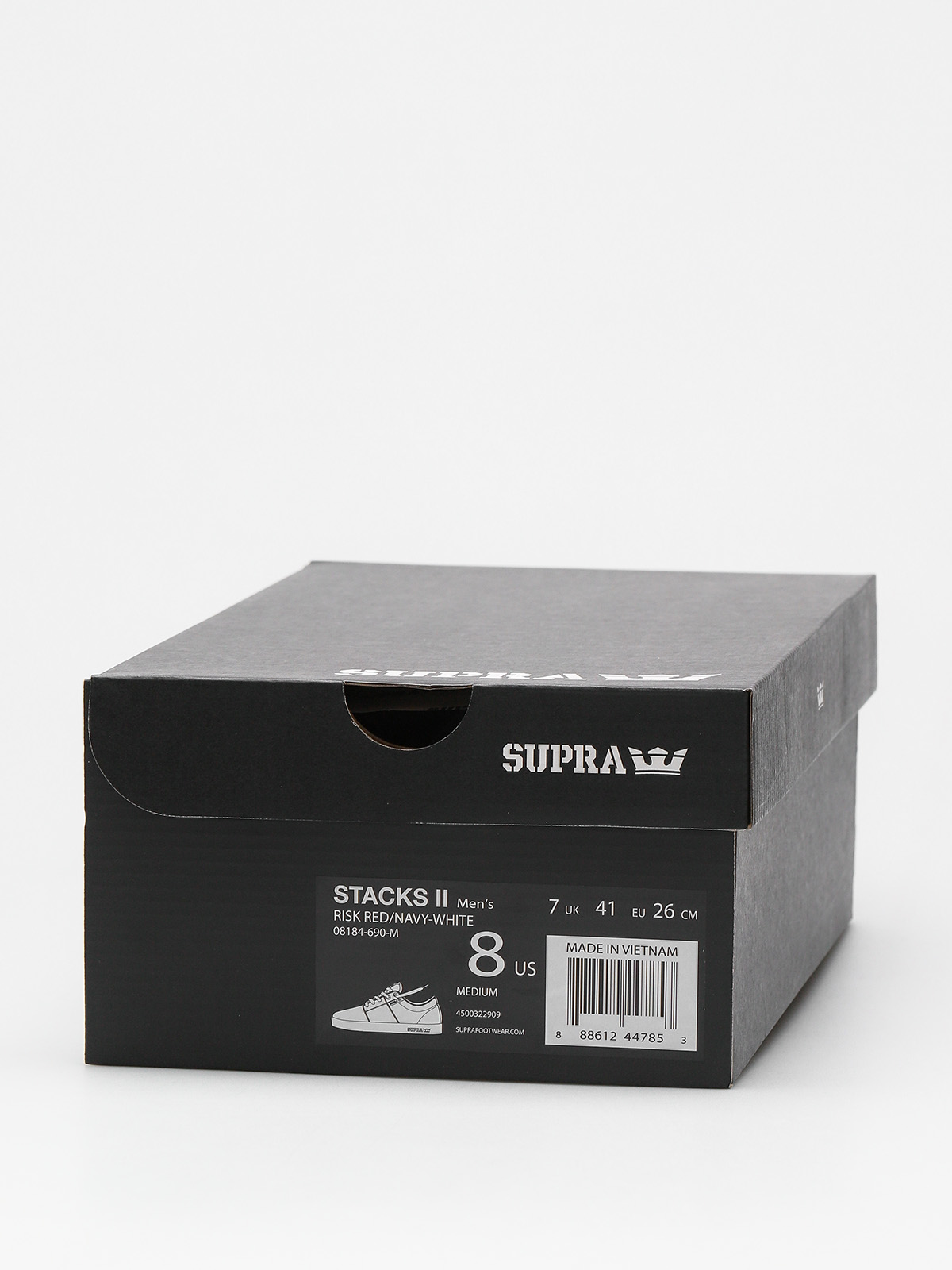 Boty Supra Stacks II (risk red/navy/white)