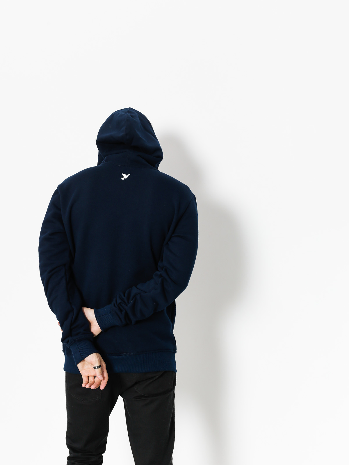 Mikina s kapucí Nervous Icon ZHD (navy)