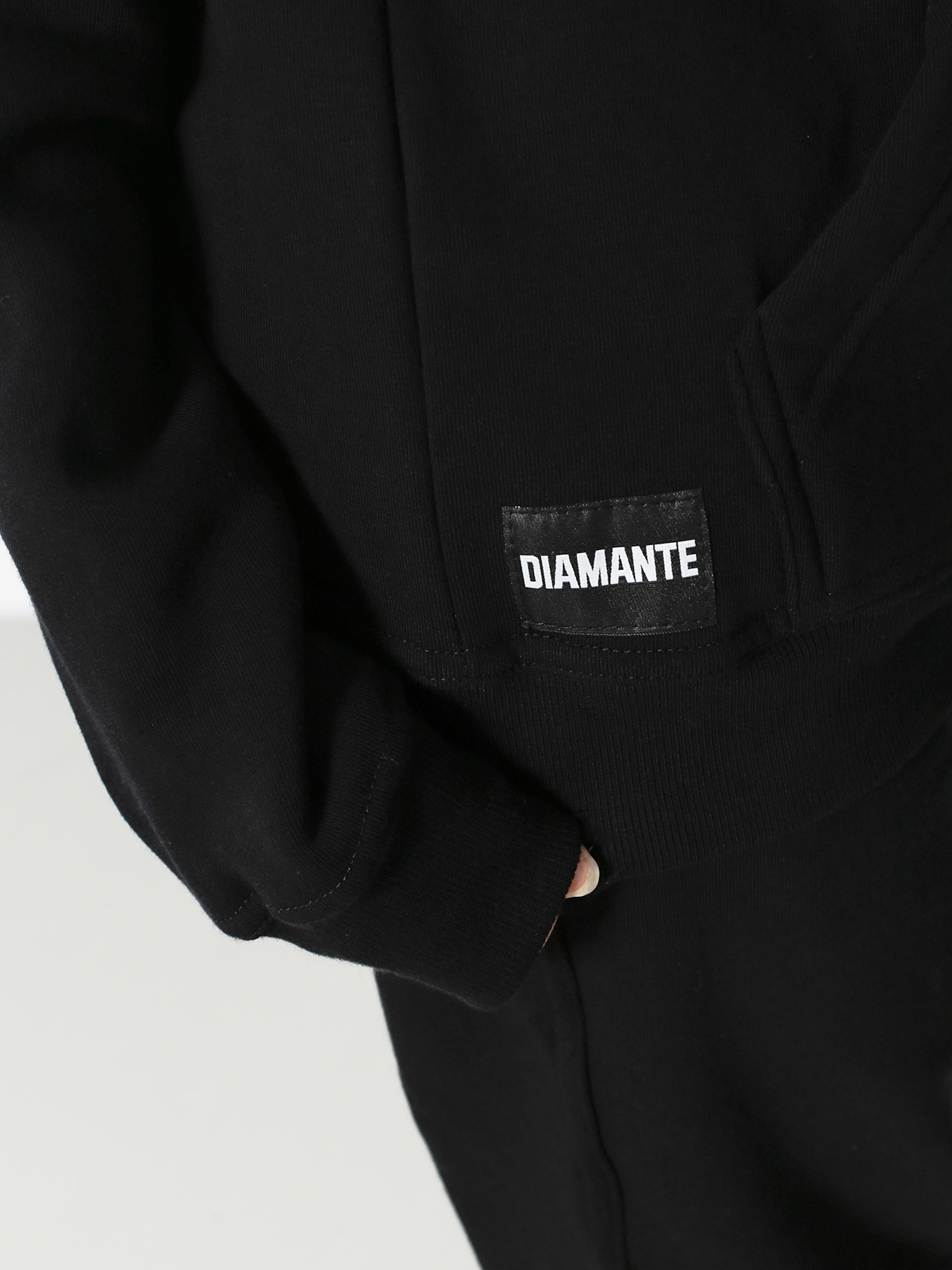 Mikina s kapucí Diamante Wear I See Dead Haters HD (black/pink)