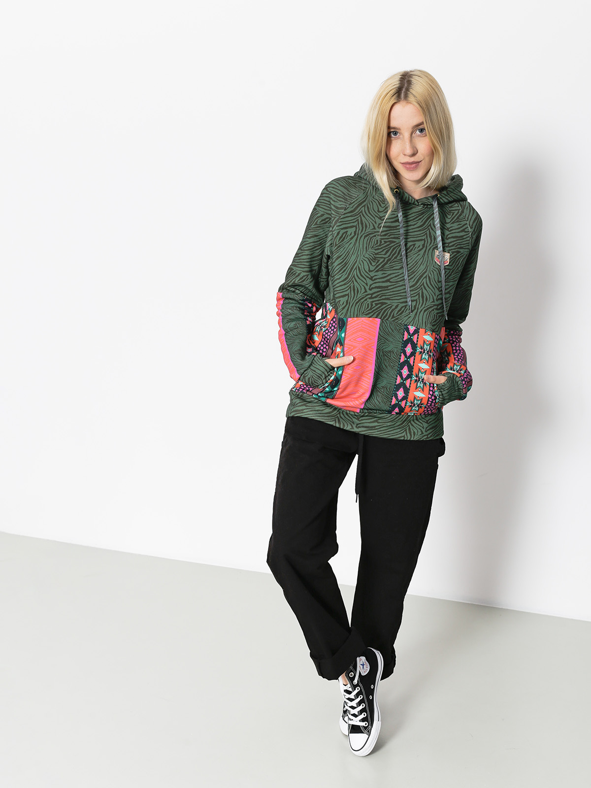 Mikina s kapucí Femi Stories Kenta HD Wmn (bho)