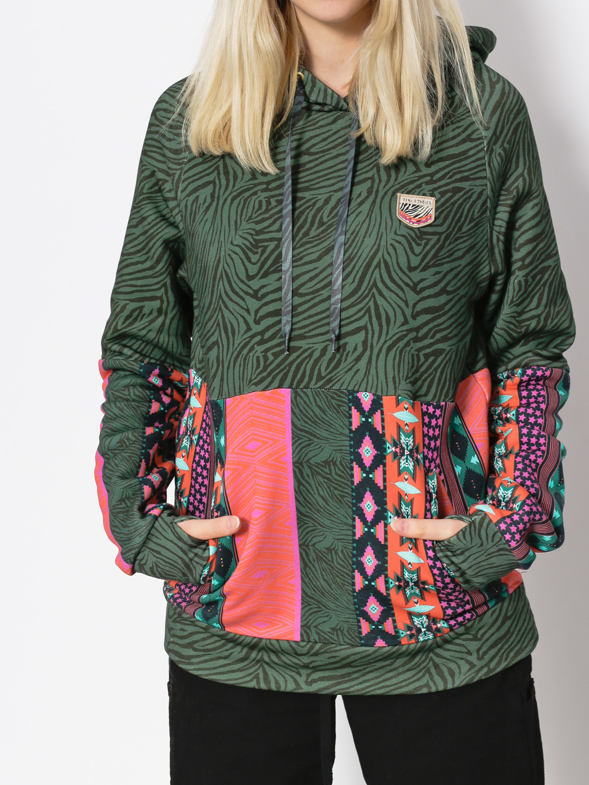 Mikina s kapucí Femi Stories Kenta HD Wmn (bho)