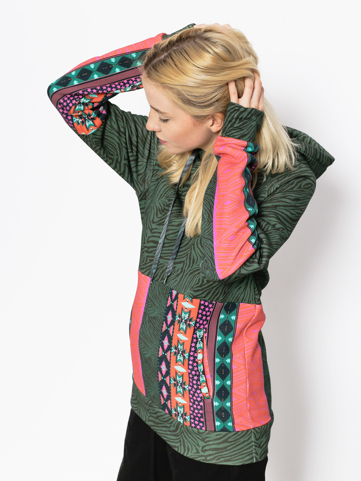 Mikina s kapucí Femi Stories Kenta HD Wmn (bho)