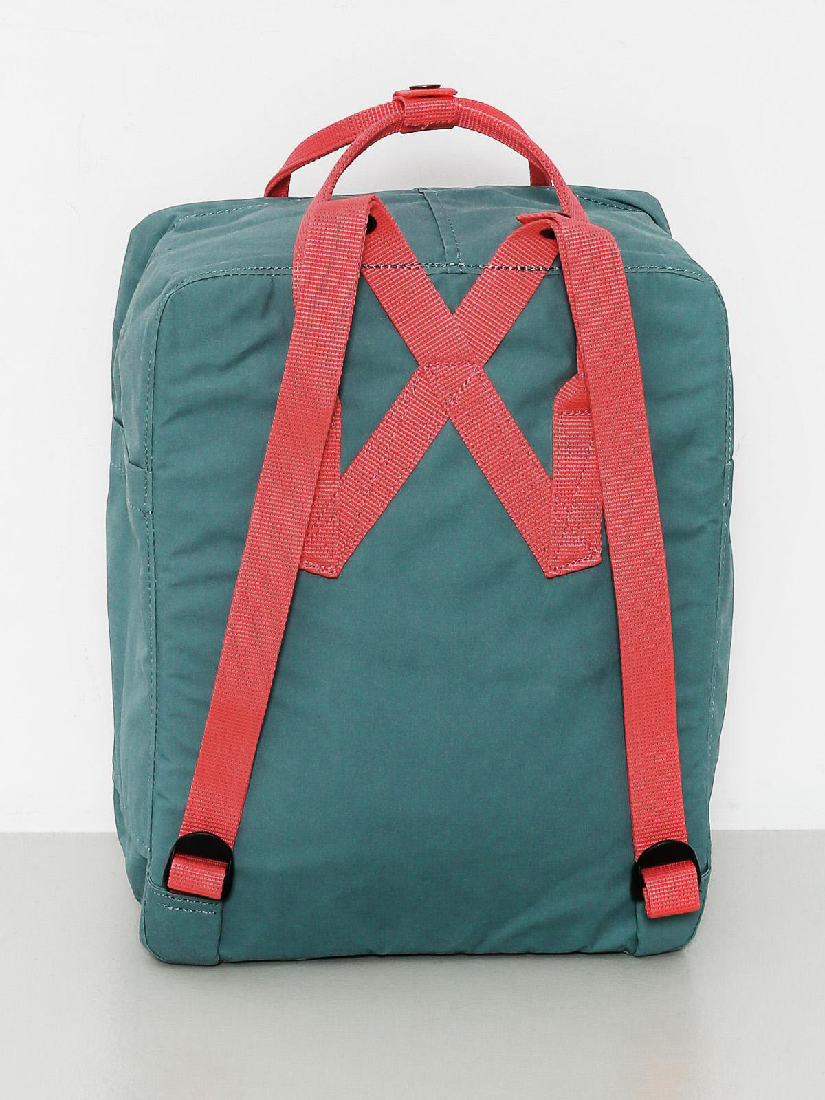 Batoh Fjallraven Kanken (frost green-peach pink)