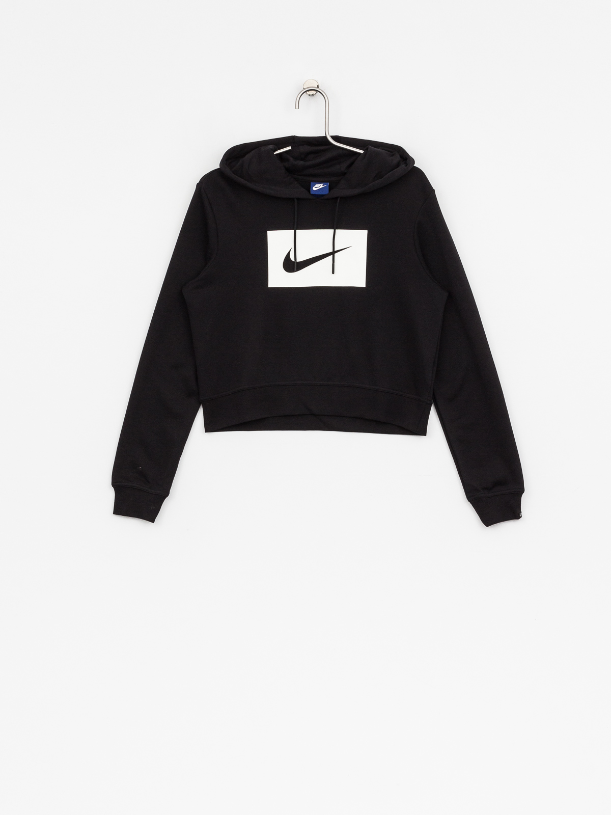 Mikina s kapucí Nike Hoodie Swsh HD Wmn (black/white)