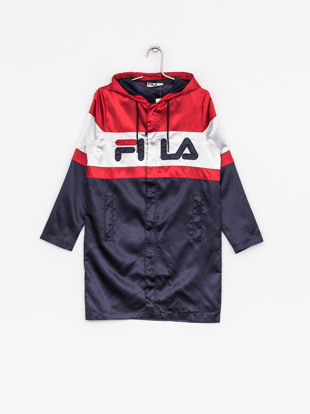 Bunda Fila Karis Long Line Wmn (peacoat/red/white)