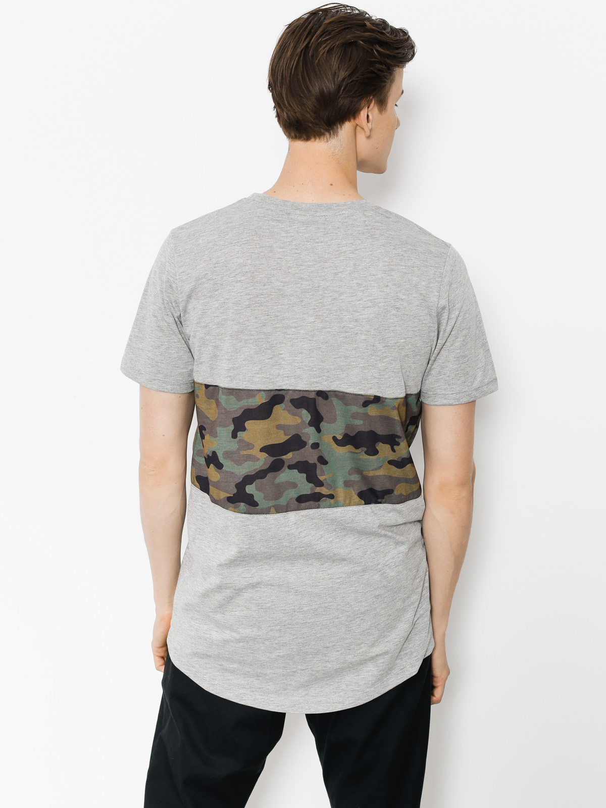 Tričko Hype Camo Panel (grey/camo)