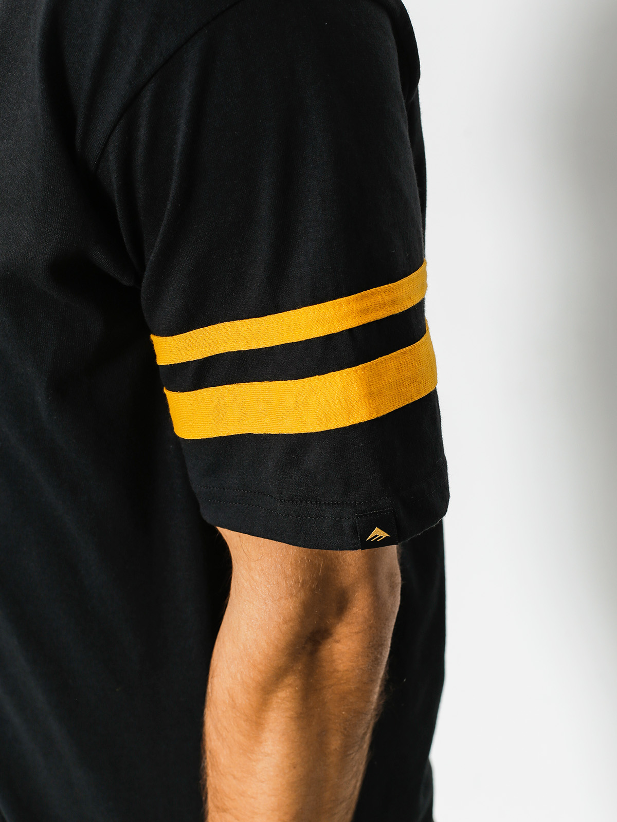 Tričko Emerica Harsh Baseball V (black)