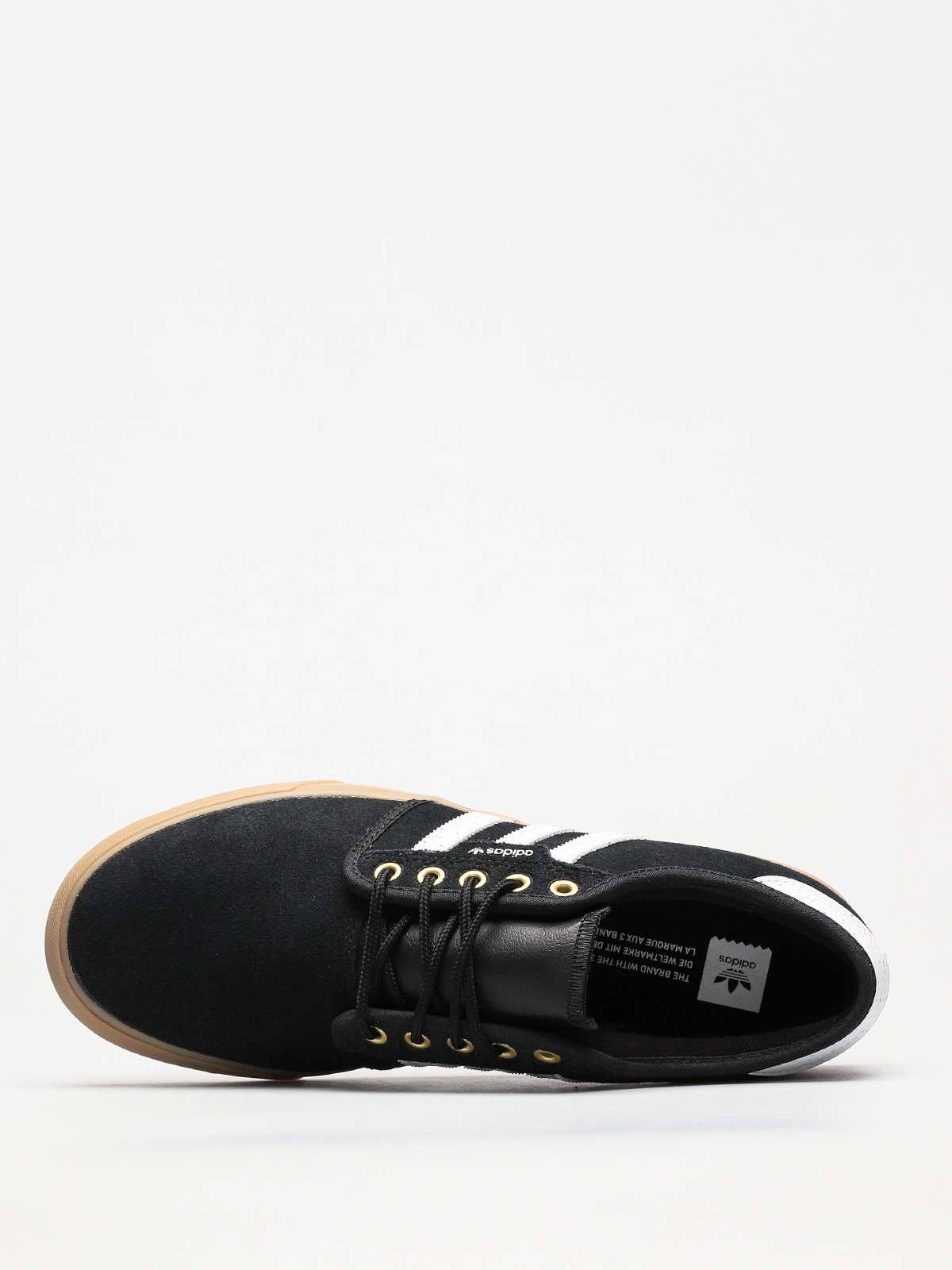 Boty adidas Seeley (core black/ftwr white/gold met)