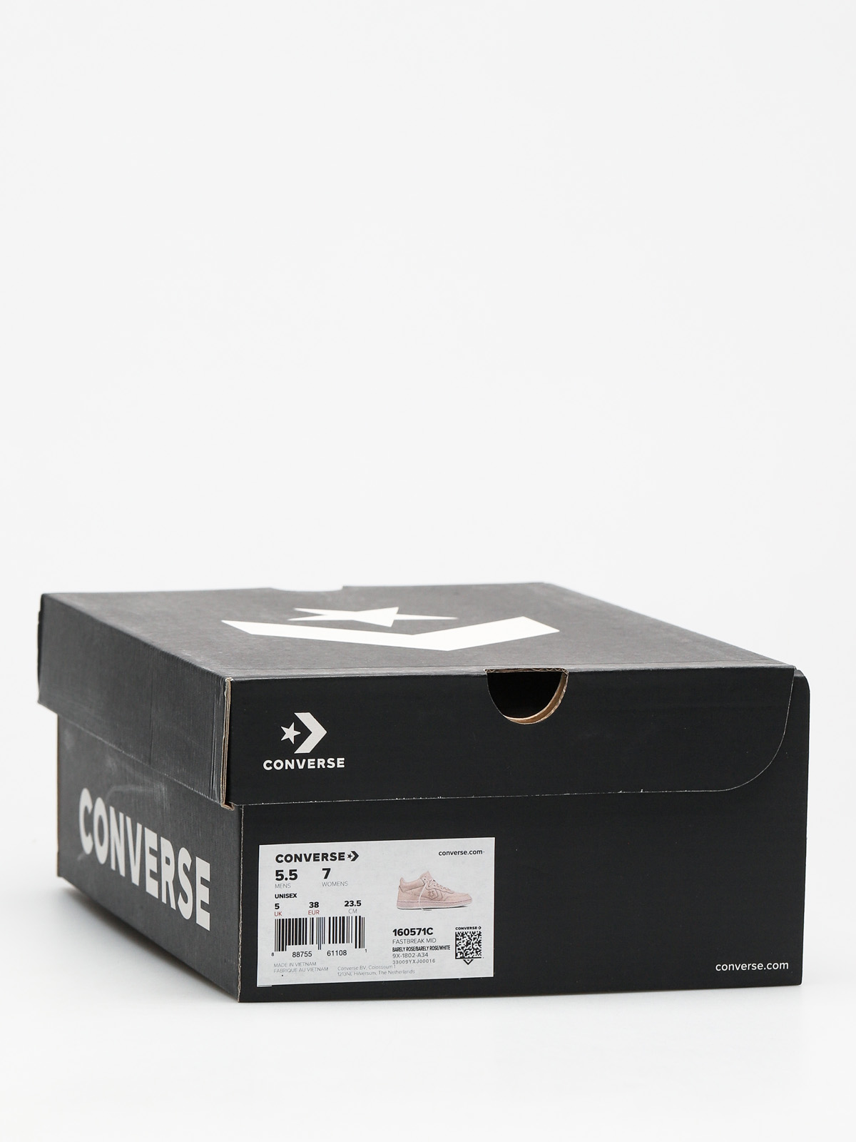 Boty Converse Fastbreak Mid (barley rose/barley rose/white)