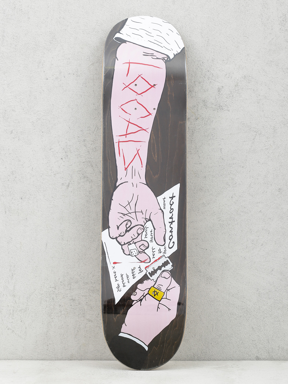 Deska Locals Skateboards Cyrograf (black)