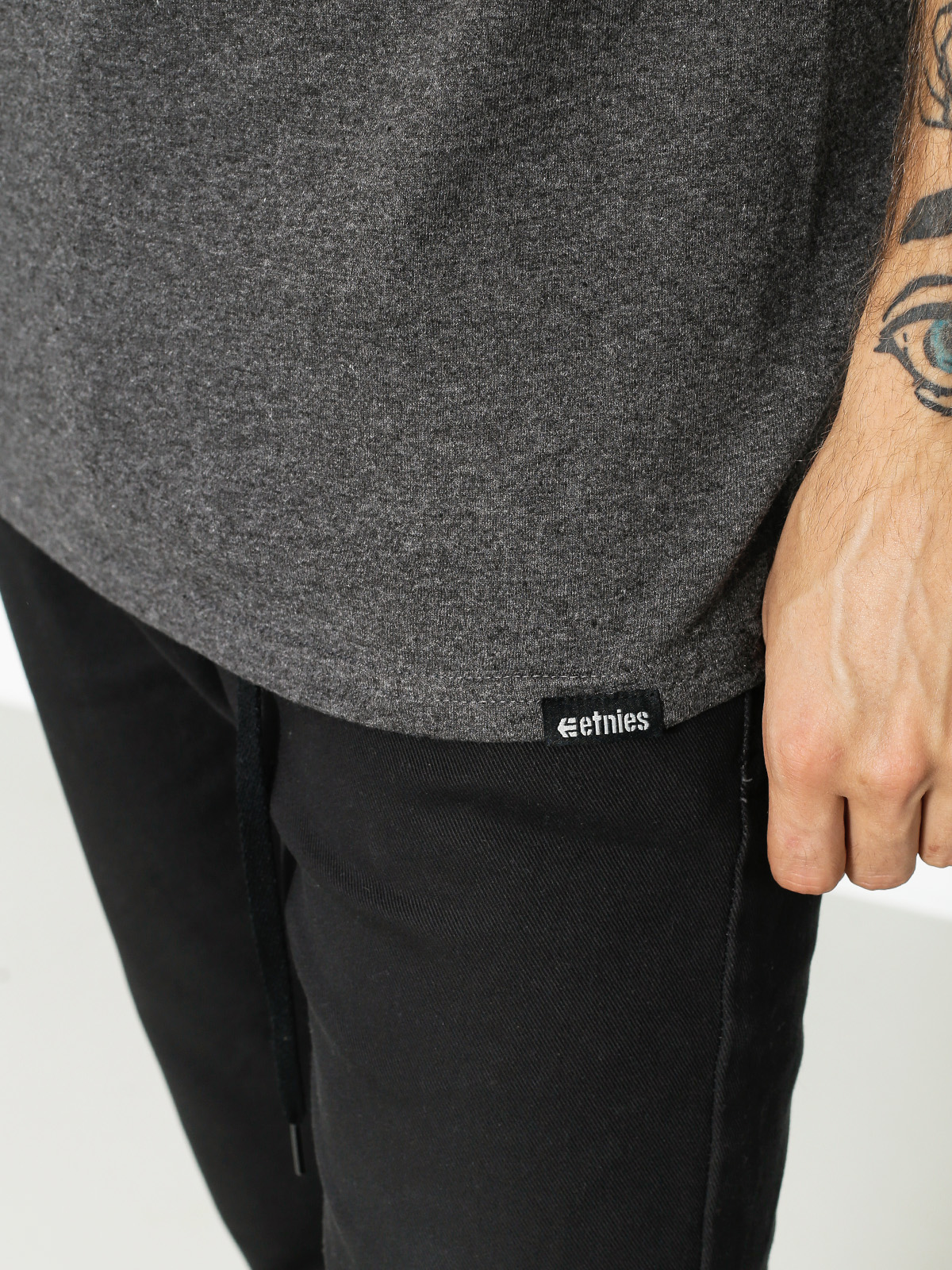 Tričko Etnies Mod Stencil (charcoal heather)