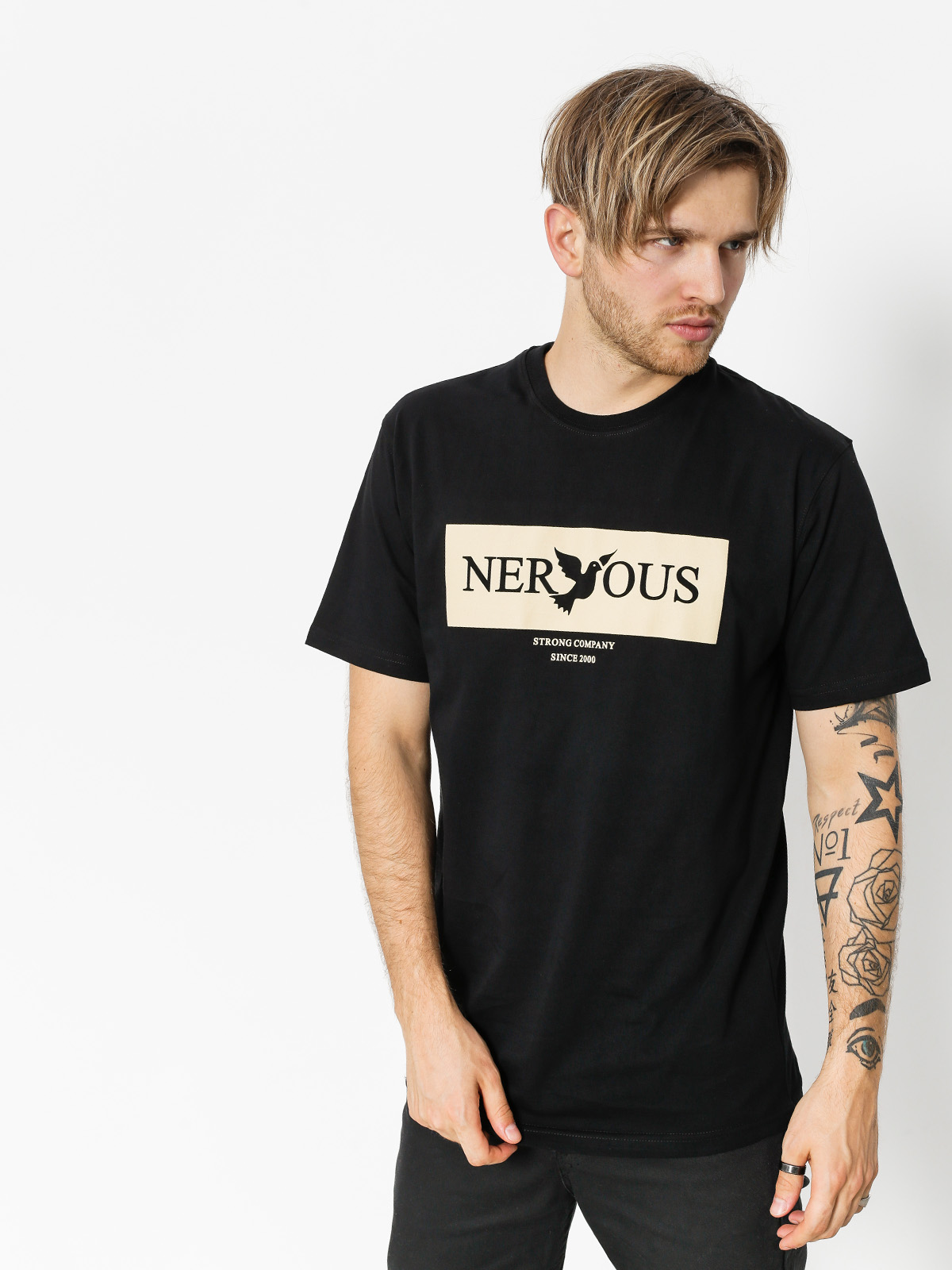 Tričko Nervous Brandbox (black)
