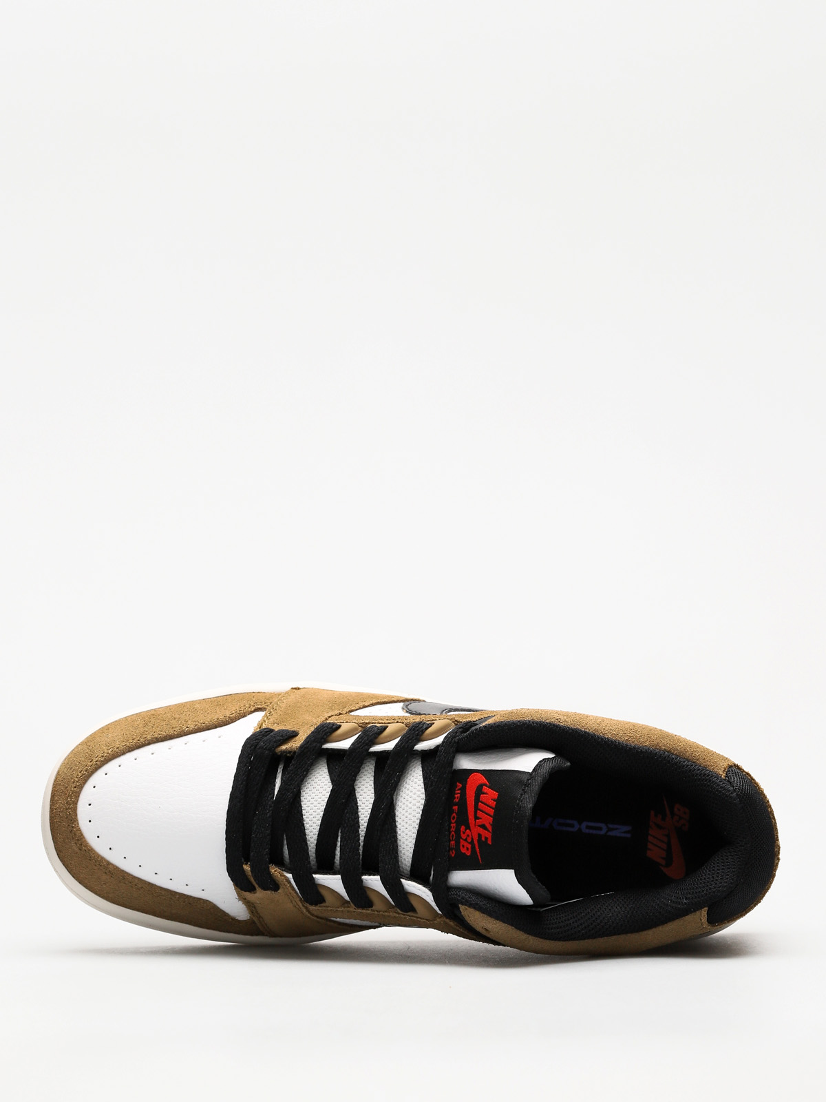 Boty Nike SB Air Force II Low (lichen brown/black white phantom)