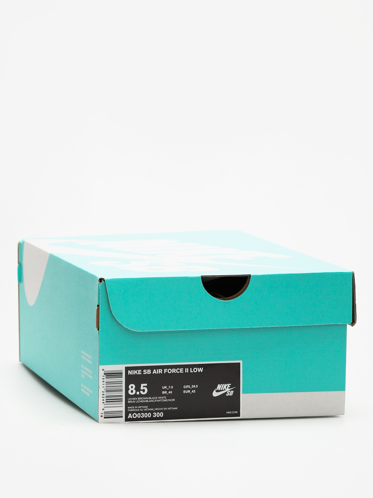 Boty Nike SB Air Force II Low (lichen brown/black white phantom)