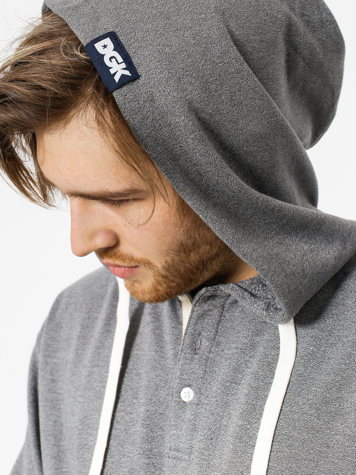 Mikina s kapucí DGK Sport Custom HD (sport heather)