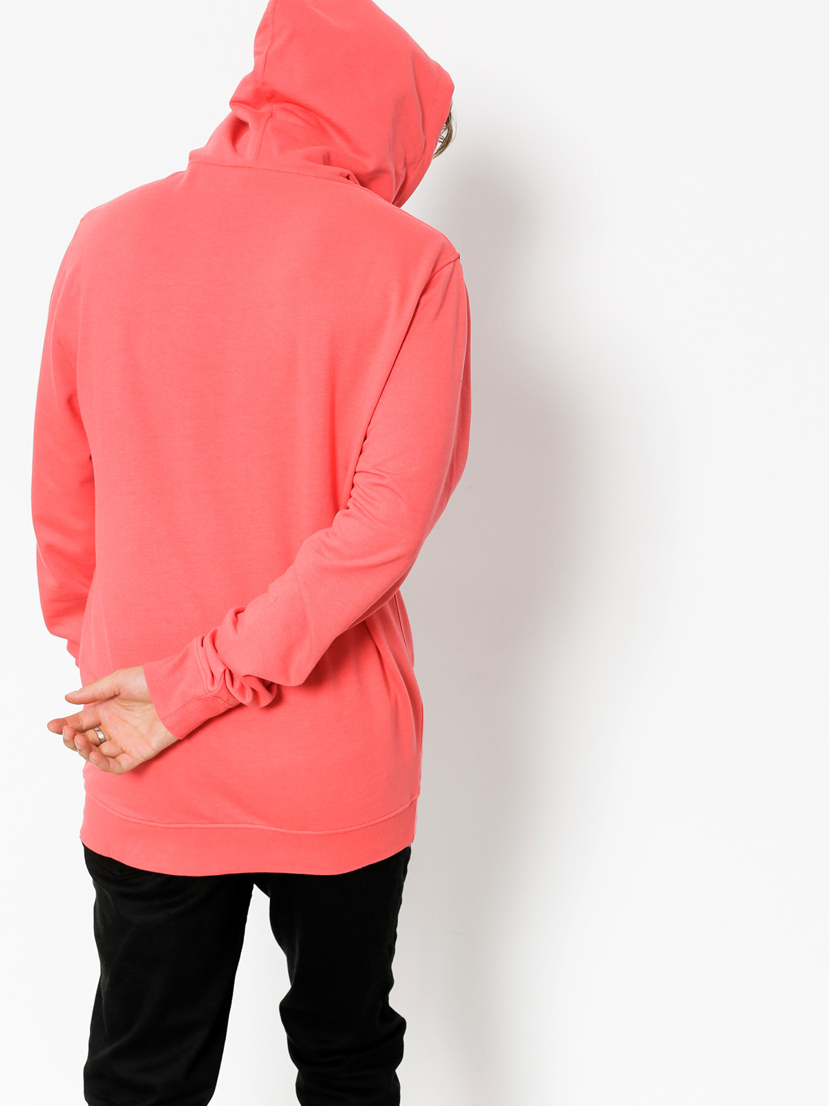 Mikina s kapucí DGK Loud Custom HD (coral)