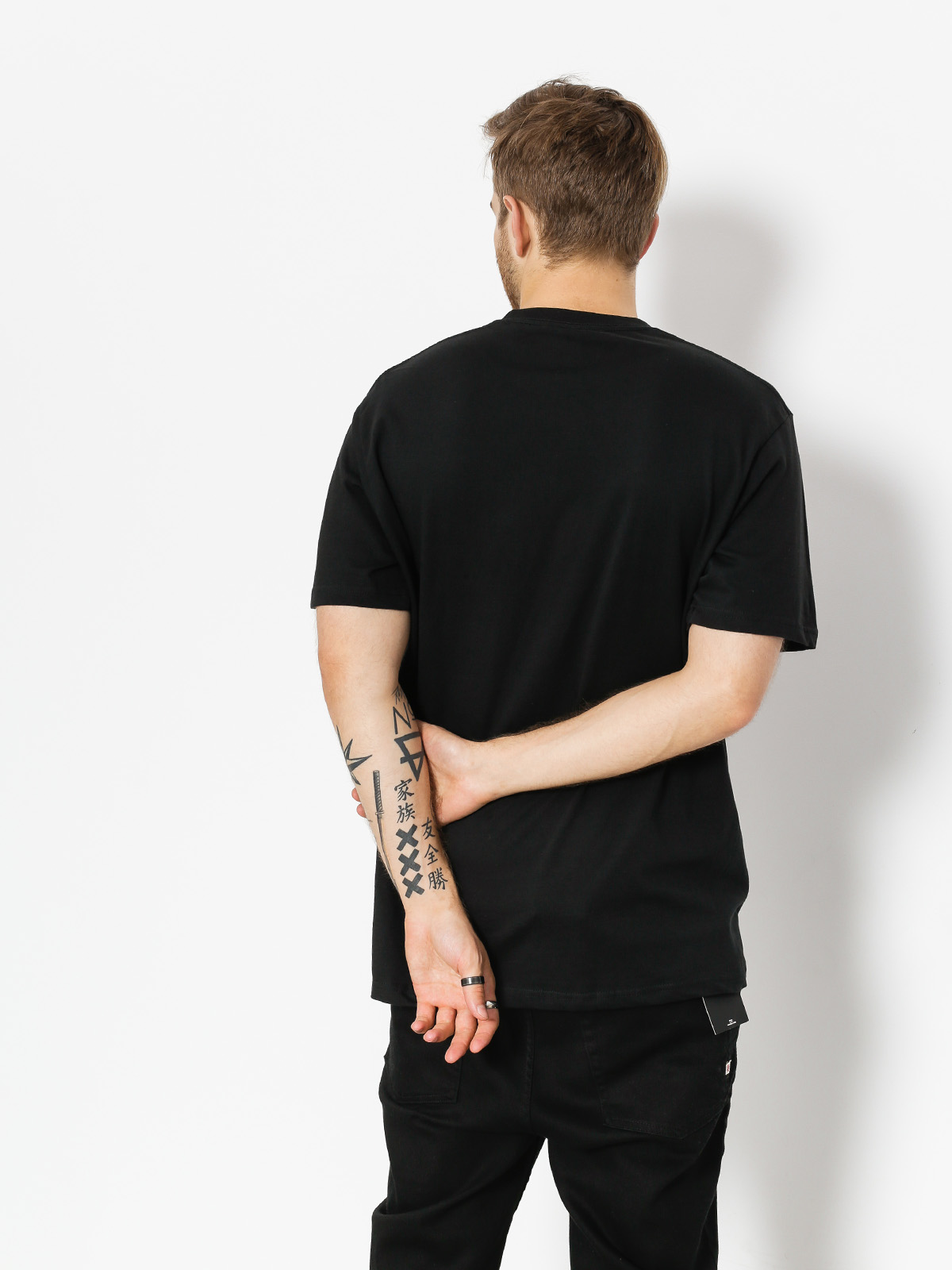 Tričko RipNDip Falling For Nermal (black)