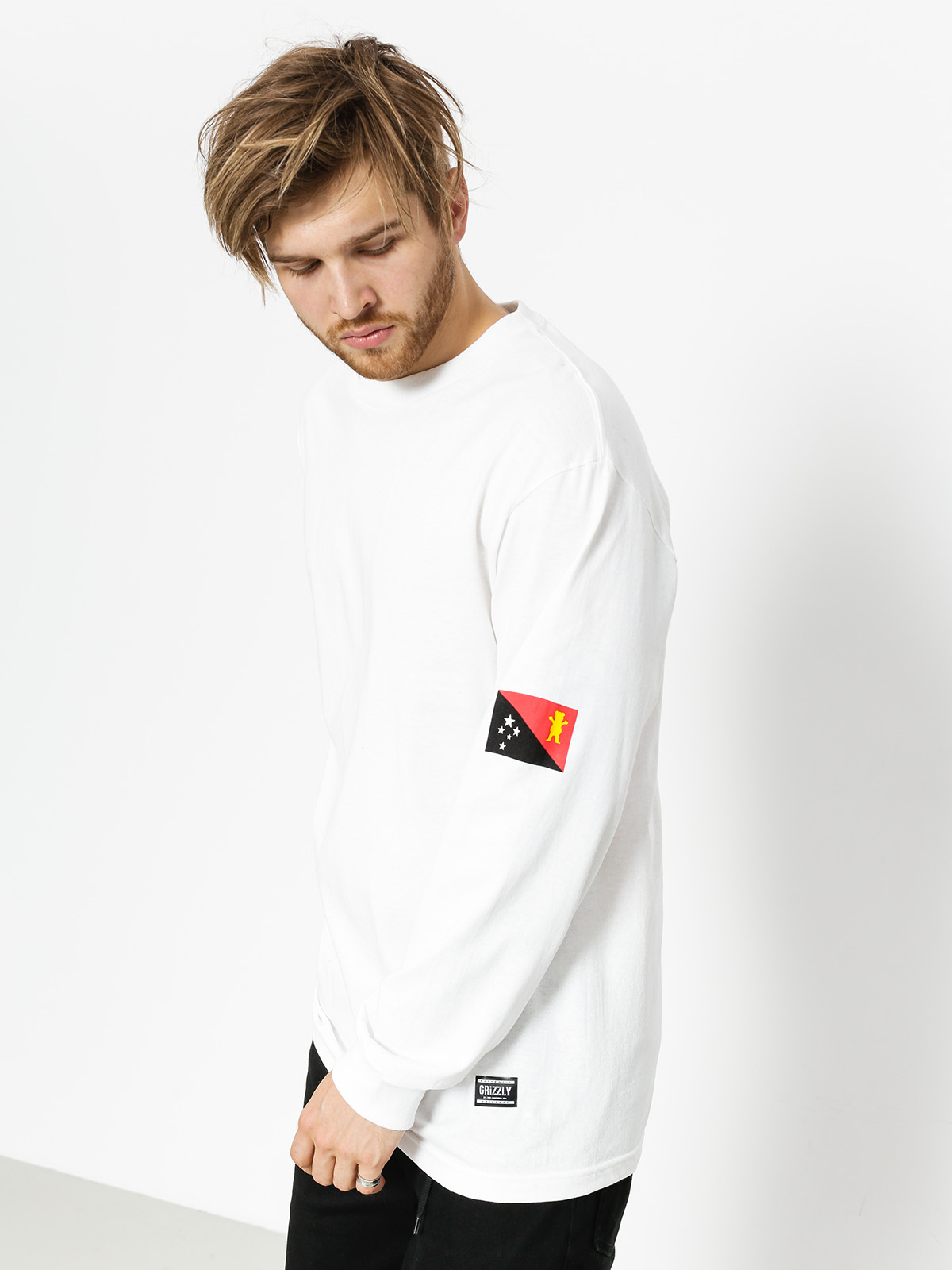 Triko Grizzly Griptape Blvck Scale Grizzly Flag (white)