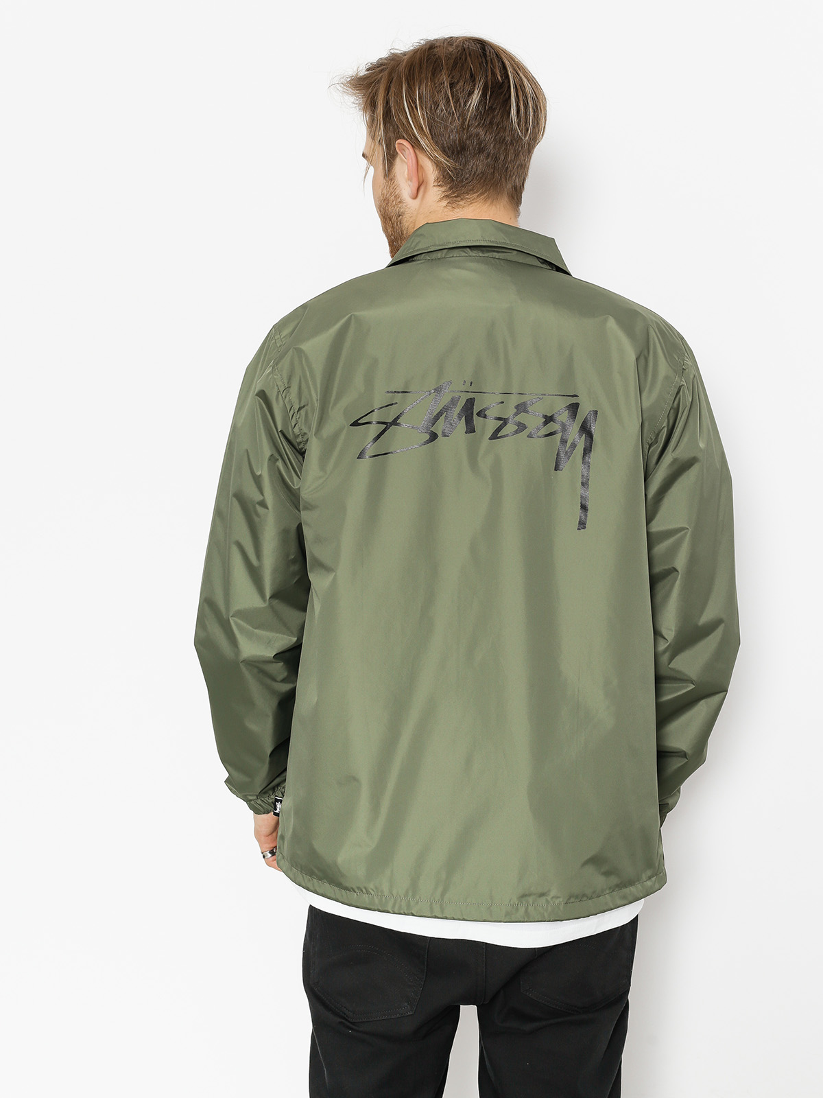 Bunda Stussy Cruize Coach (olive)