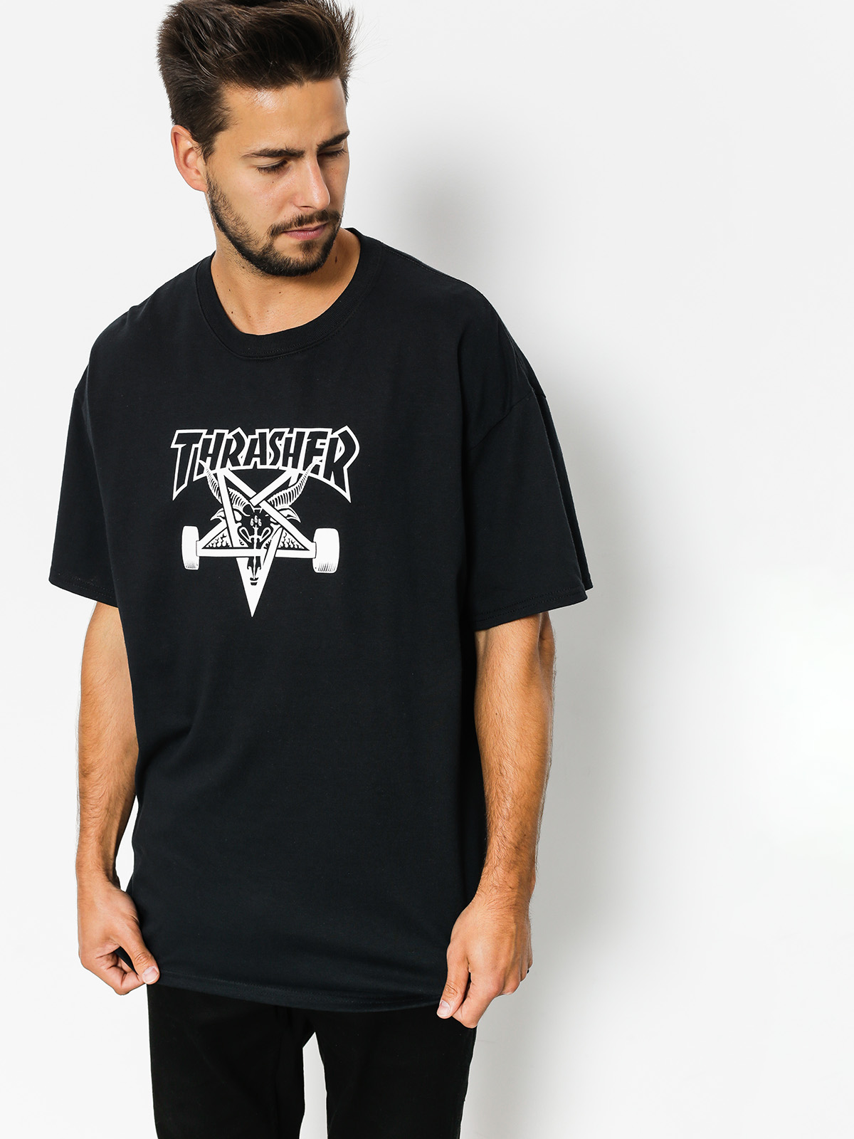 Thrasher Tričko Skate Goat (black)