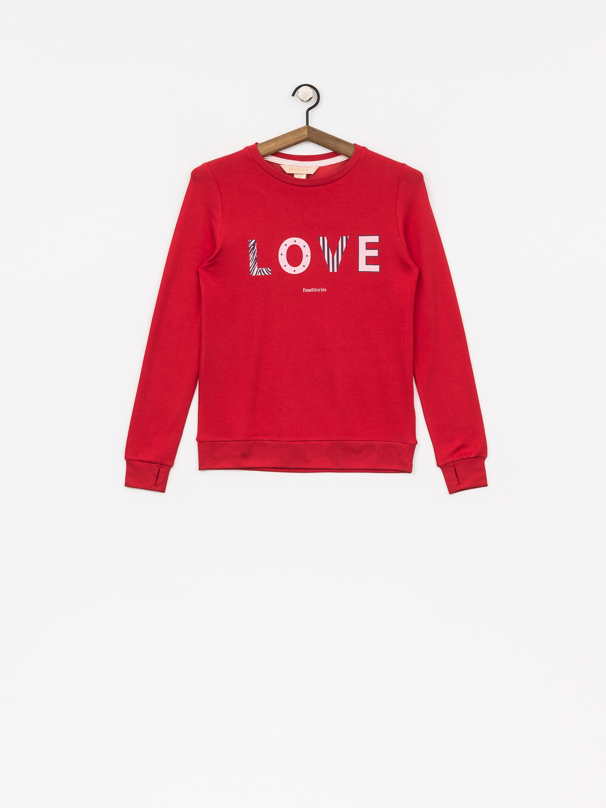 Mikina Femi Stories Love Wmn (mrd)